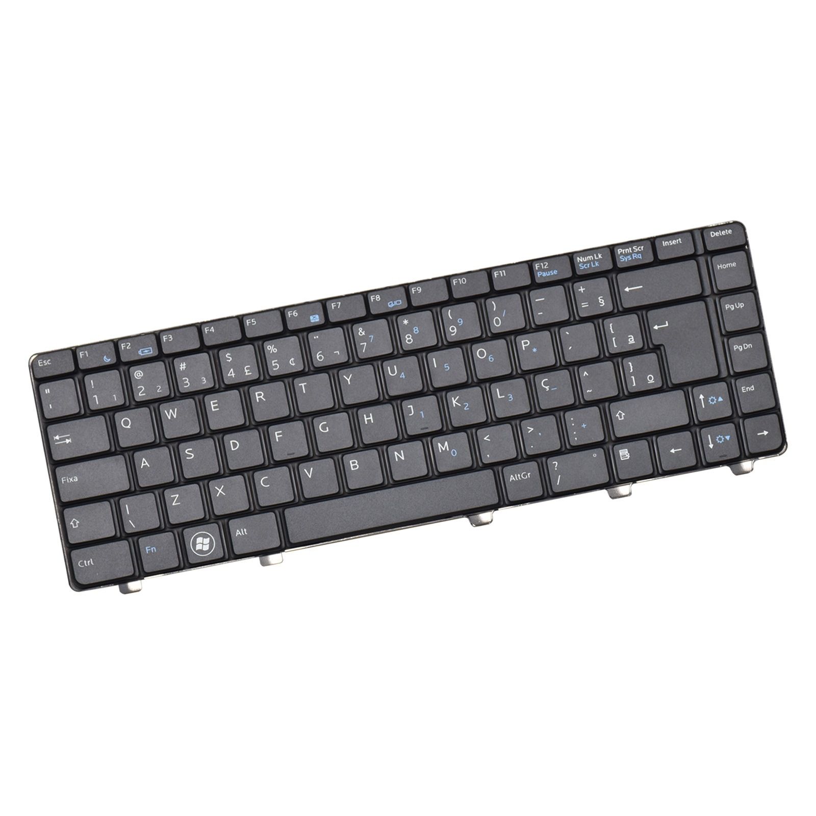 Teclado para Notebook Dell Vostro 3300, ABNT2 Preto, possui teclas confortáveis e 12 meses de garantia.