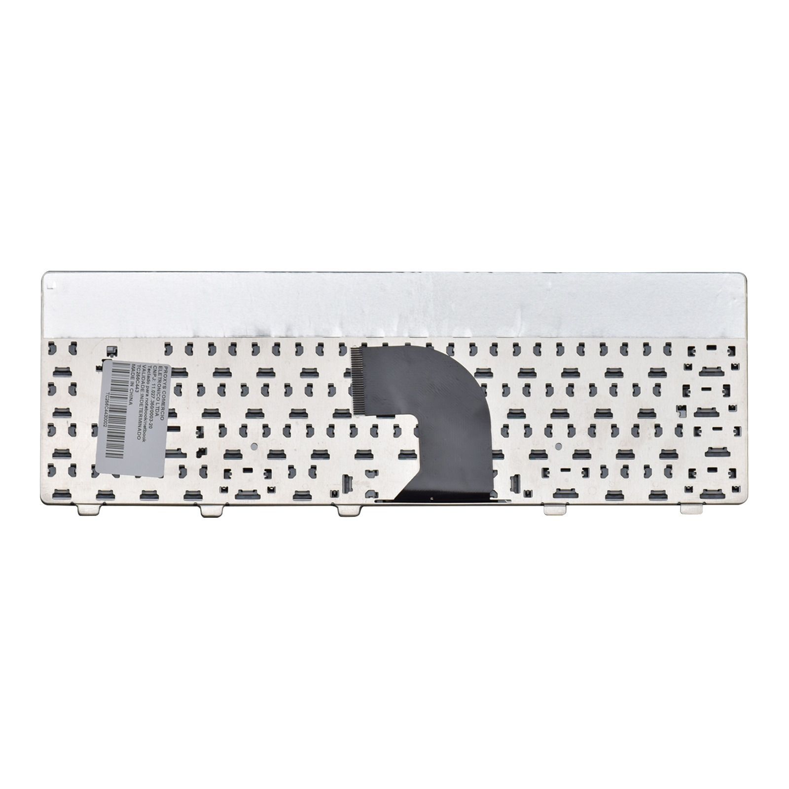 Teclado para Notebook Dell Vostro 3700, ABNT2 Preto, possui teclas confortáveis e 12 meses de garantia.