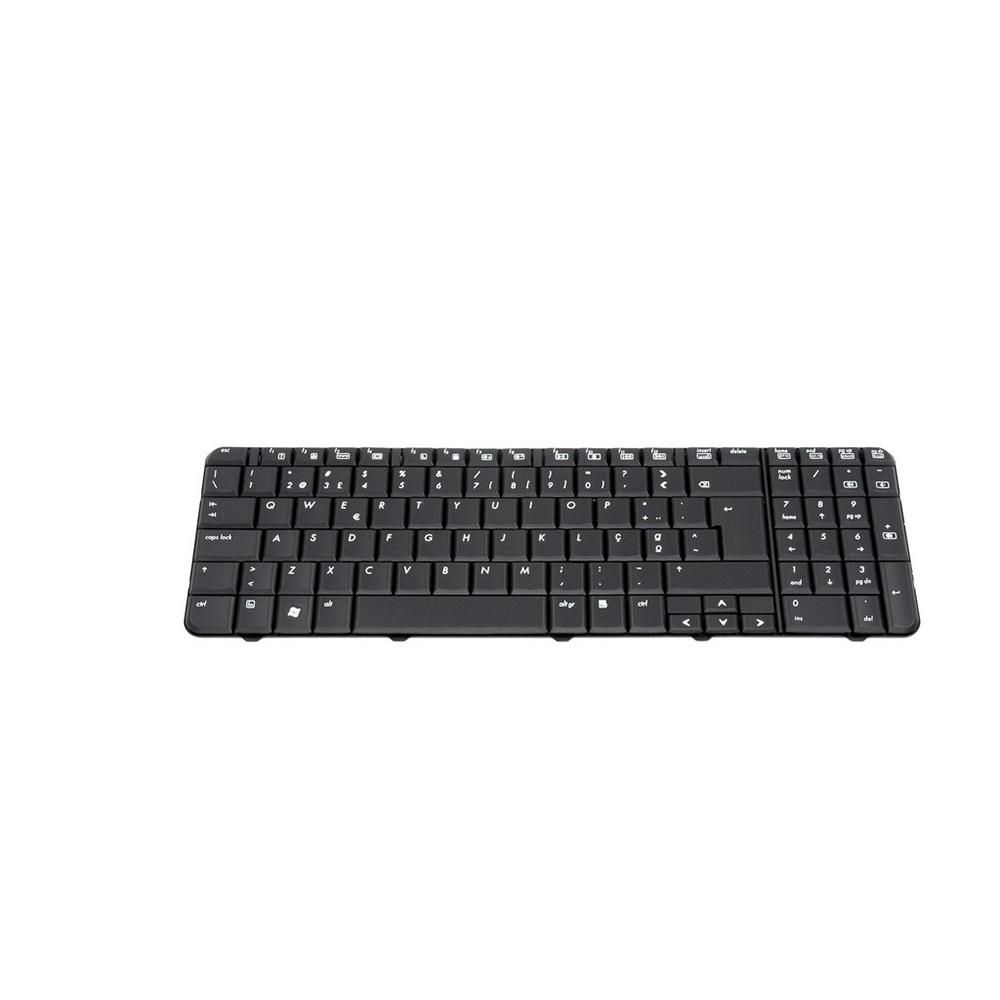 Teclado para Notebook HP Compaq Presario CQ60-615DX, Português Portugal Preto, possui teclas confortáveis e 12 meses de garantia.
