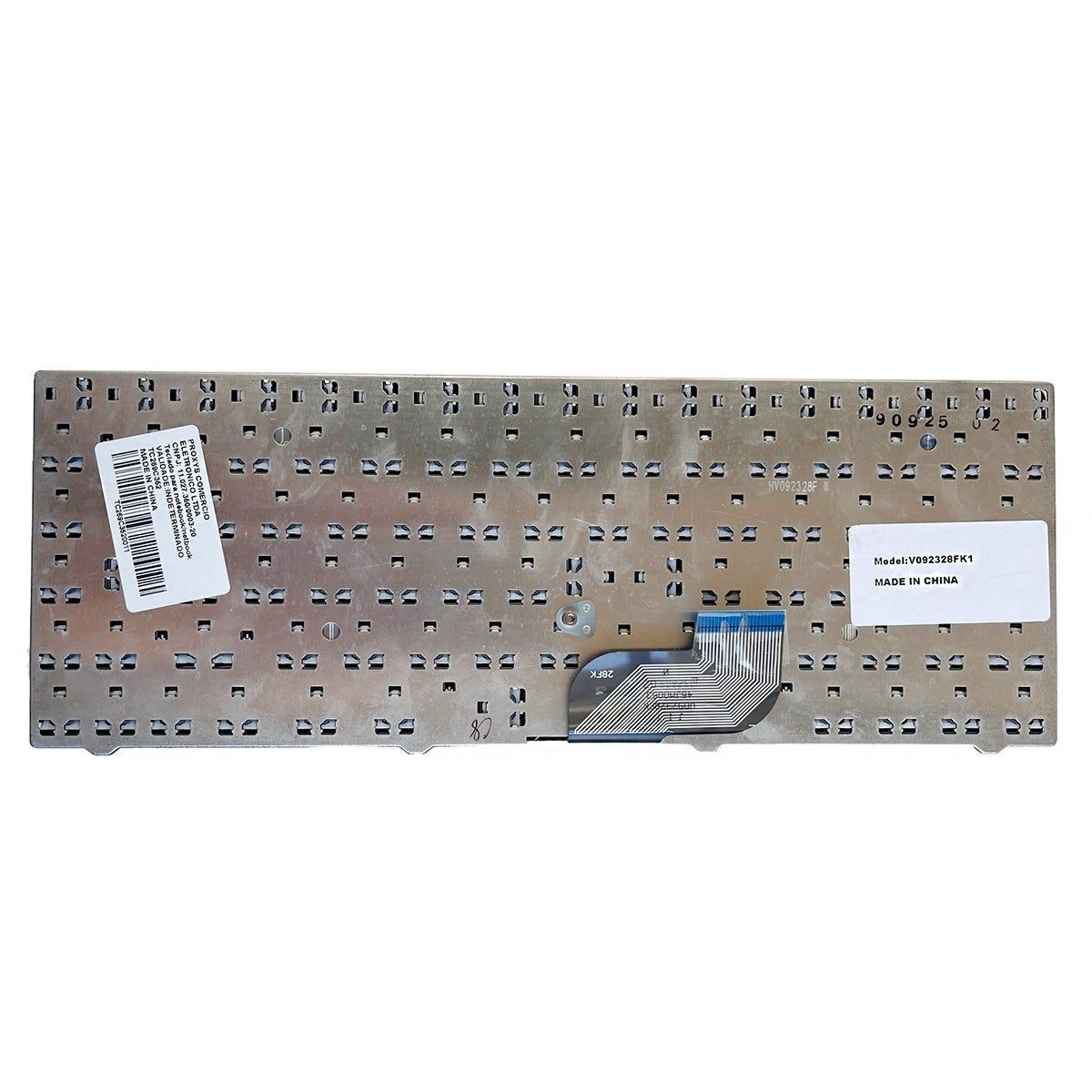 Teclado para Notebook Positivo Aureum 3000, ABNT2 Preto, possui teclas confortáveis e 12 meses de garantia.
