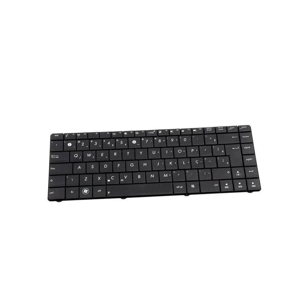 Teclado para Notebook Asus X Series X430, ABNT2 Preto, possui teclas confortáveis e 12 meses de garantia.