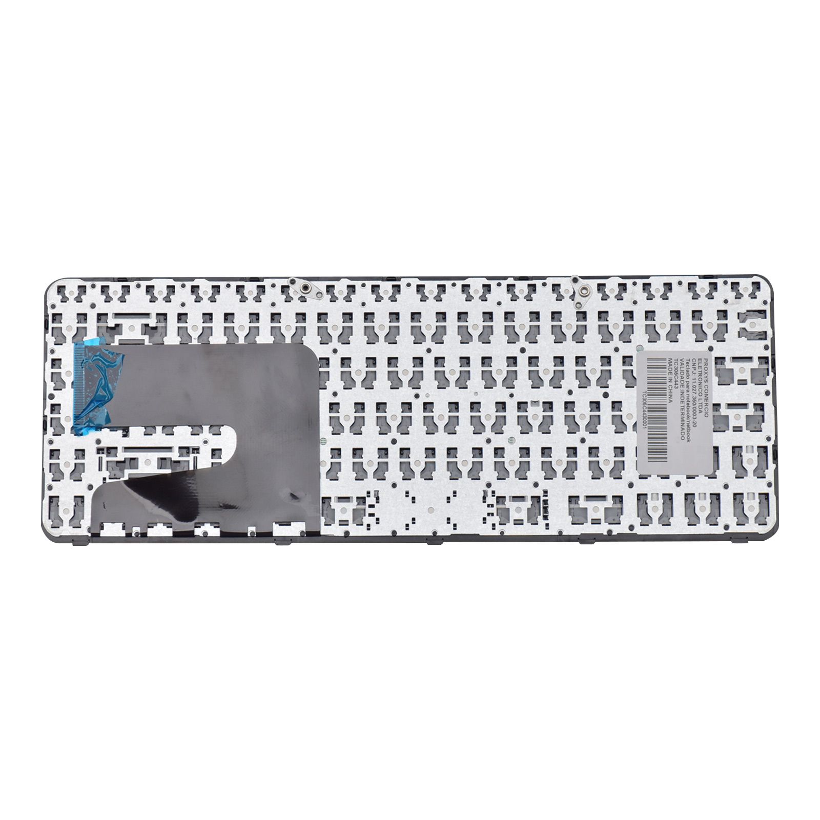 Teclado para Notebook Hp Pavilion 14-R051BR Com Moldura ABNT2 - UK Style Preto