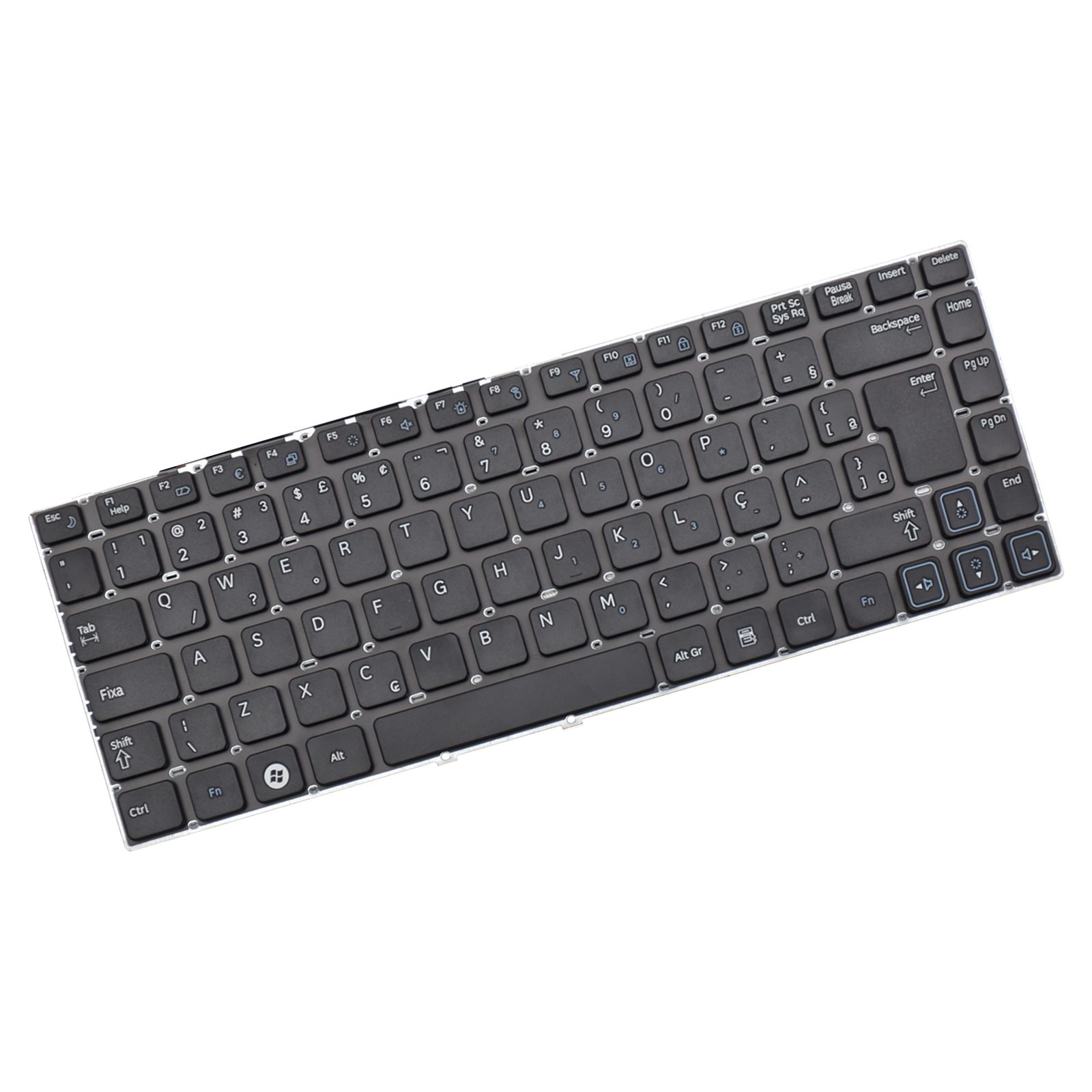 Teclado para Notebook Samsung Np Series NP-RV415-CD1BR ABNT2 Preto