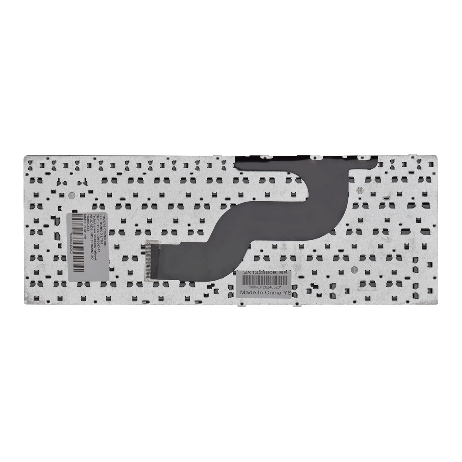 Teclado para Notebook Samsung Np Series NP-RV411-BD4BR, ABNT2 Preto, possui teclas confortáveis e 12 meses de garantia.