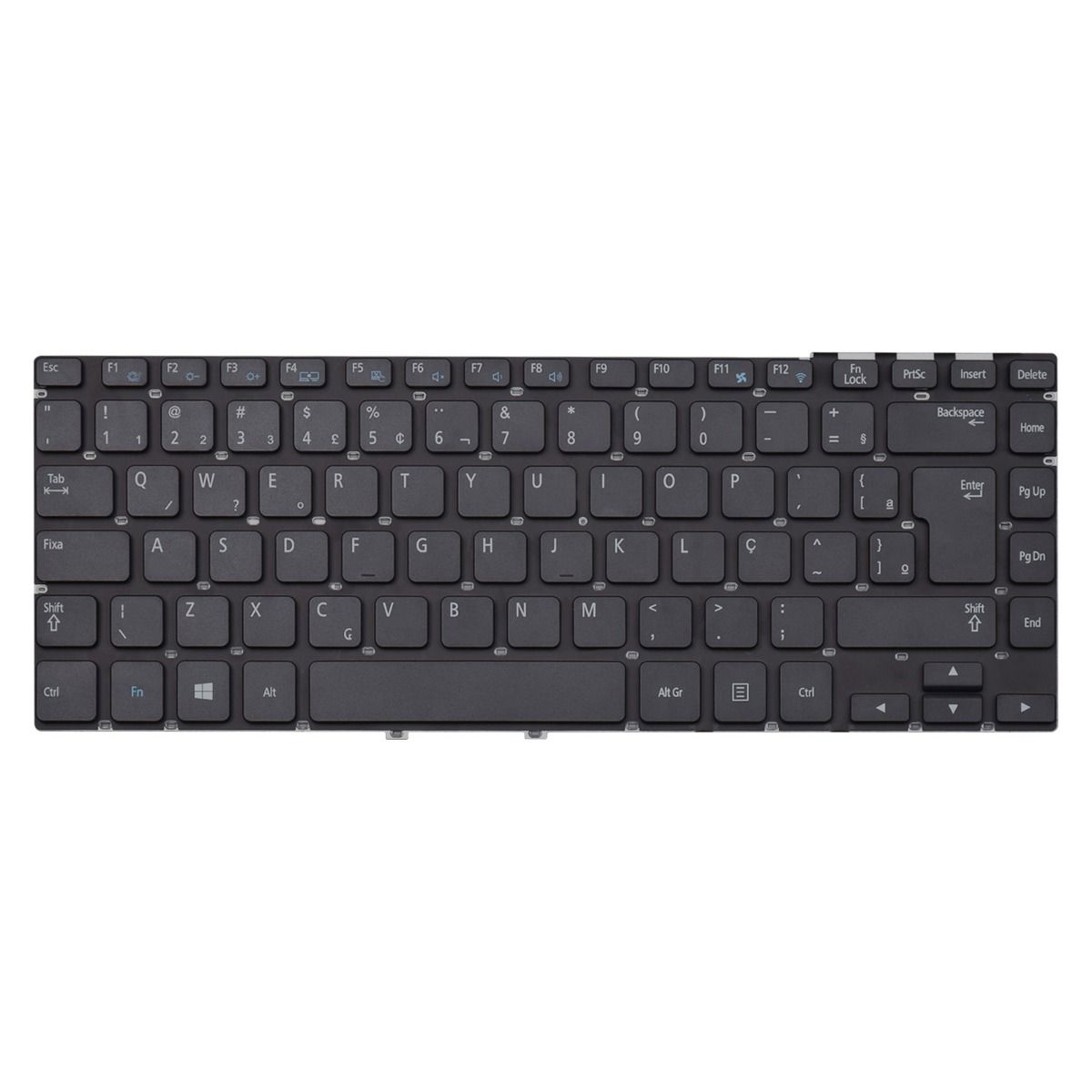 Teclado para Notebook Samsung Ativ Book NP270E4E-KD7BR Preto