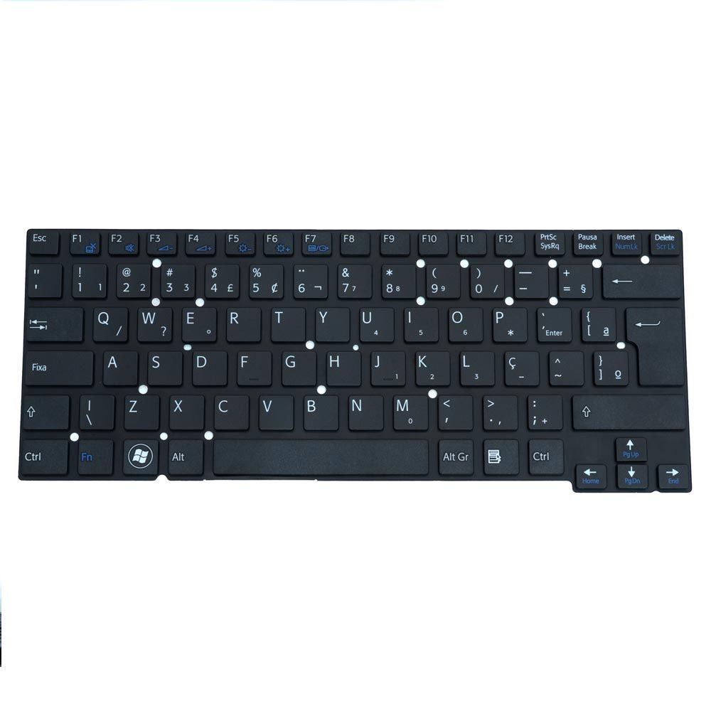 Teclado para Notebook Sony Vaio Svt SVT13128CCS, ABNT2 Preto, possui teclas confortáveis e 12 meses de garantia.