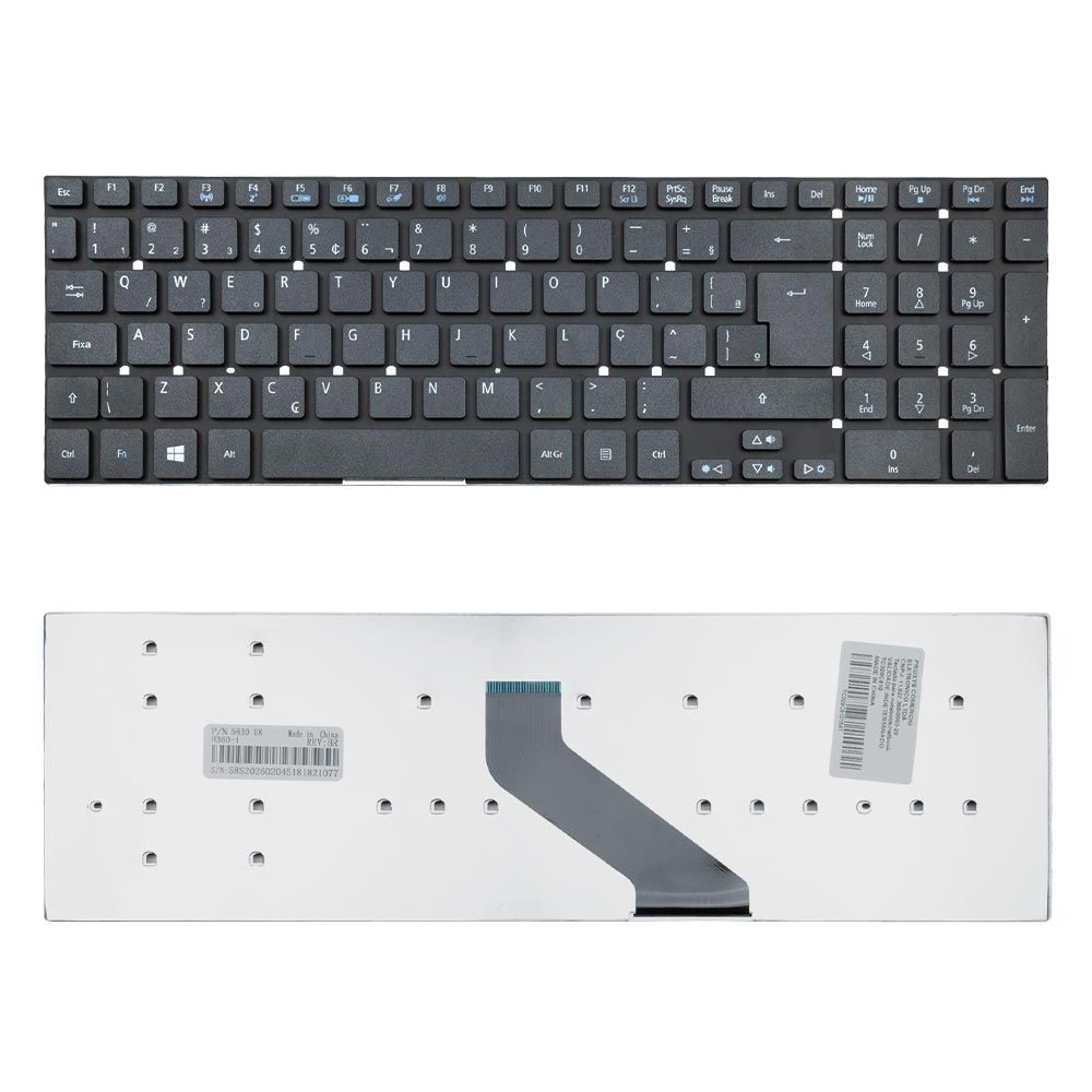 Teclado para Notebook Acer Aspire E5-571-50JA ABNT2