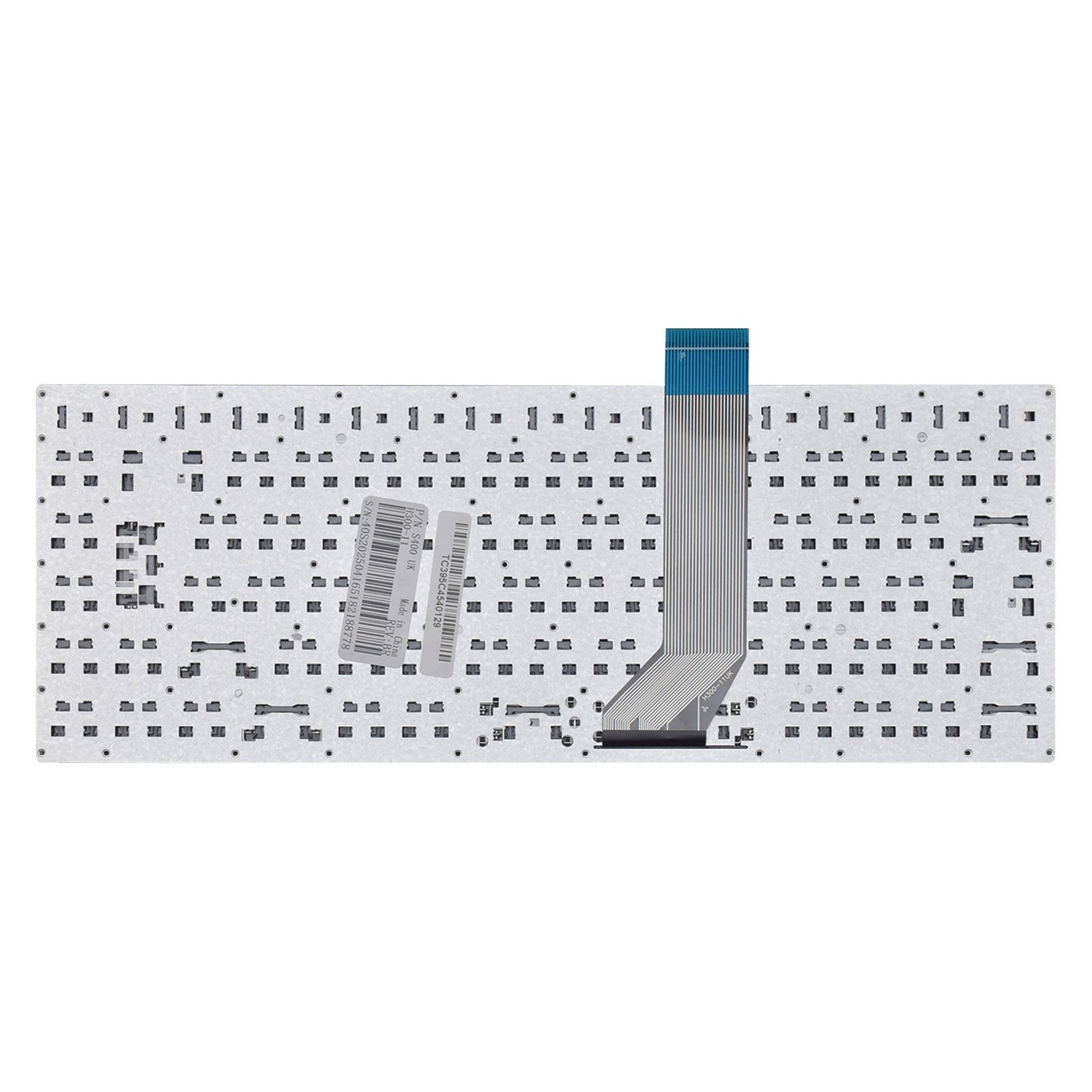 Teclado para Notebook Asus Vivobook MP-12F36PA-9202W QUANTA, ABNT2 Preto, possui teclas confortáveis e 12 meses de garantia.