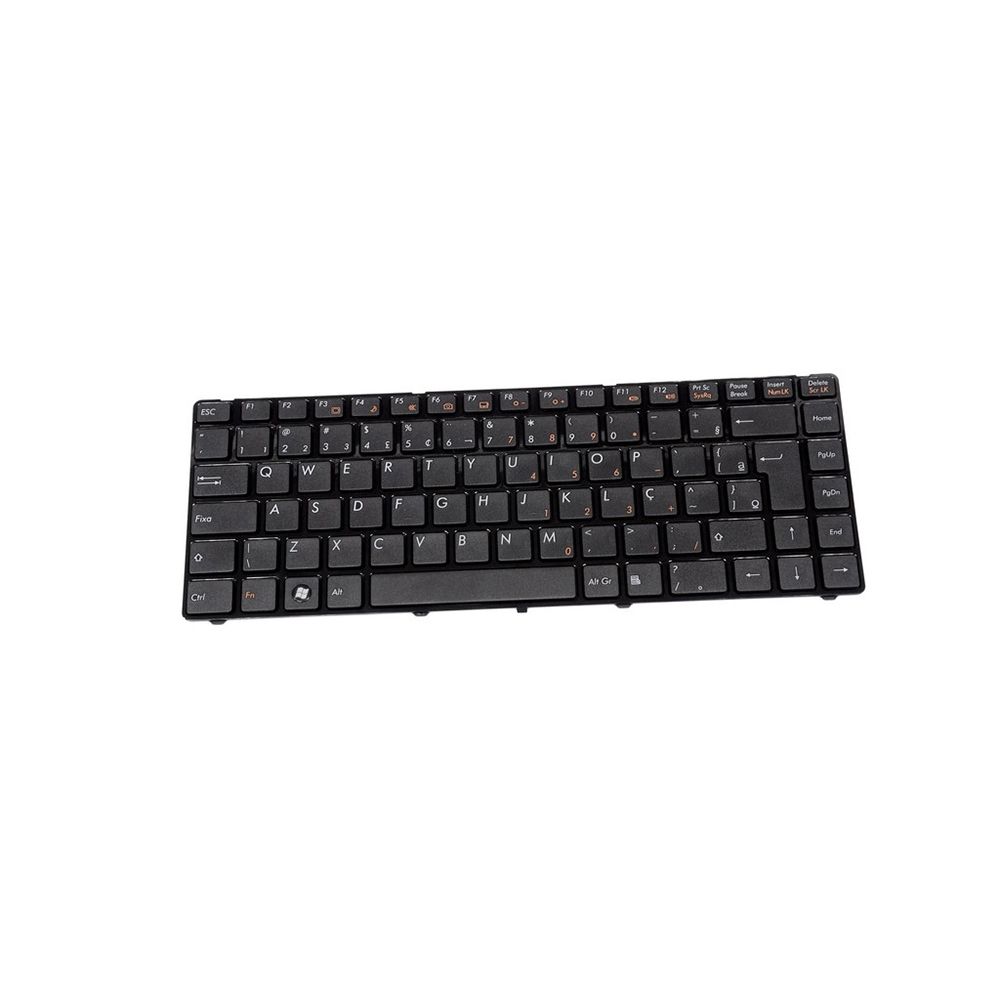 Teclado para Notebook Itautec Infoway W7440, ABNT2 Preto, possui teclas confortáveis e 12 meses de garantia.