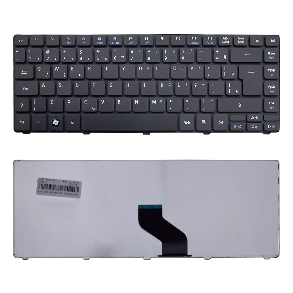 Teclado para Notebook Acer Aspire 4349-2839 ABNT2 - F3 WI-FI