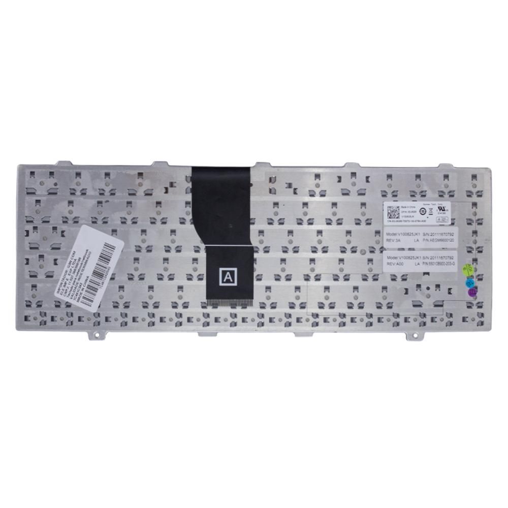 Teclado para Notebook Dell Studio 1450, ABNT2 Preto, possui teclas confortáveis e 12 meses de garantia.