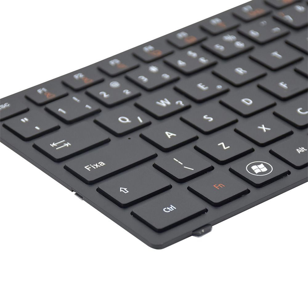 Teclado para Notebook Lg S425-S430 N450, ABNT2 Preto, possui teclas confortáveis e 12 meses de garantia.