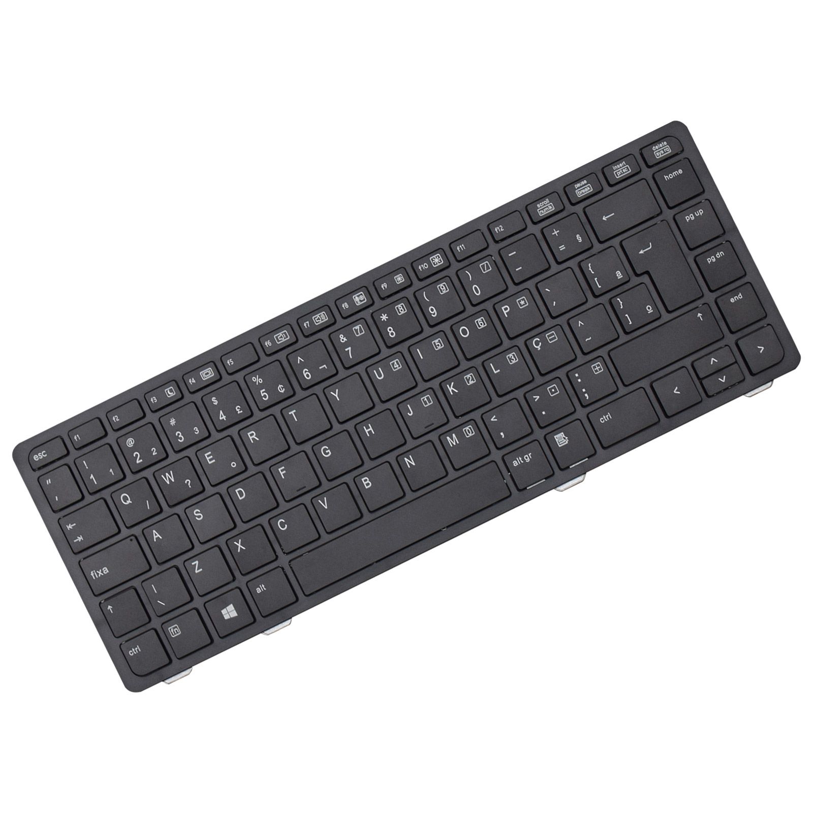 Teclado para Notebook Hp Probook 6460B Sem Pointingstick ABNT2 Preto