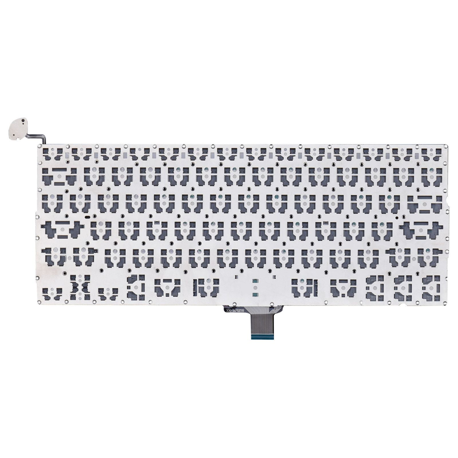 Teclado para Notebook Apple Macbook A1278 INÍCIO 2011, Inglês Internacional - US Preto, possui teclas confortáveis e 12 meses de garantia.