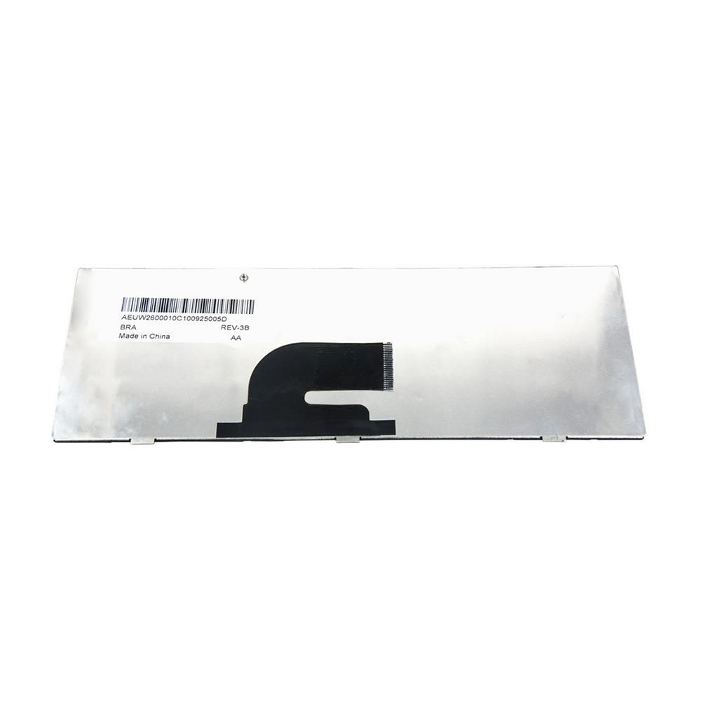 Teclado para Notebook Positivo Mobo Black 4020, ABNT2 Preto, possui teclas confortáveis e 12 meses de garantia.