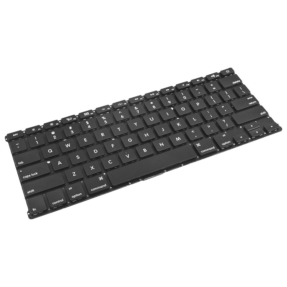 Teclado para Notebook Apple Macbook MC503LL/A-MC504, Inglês Internacional - US Preto, possui teclas confortáveis e 12 meses de garantia.