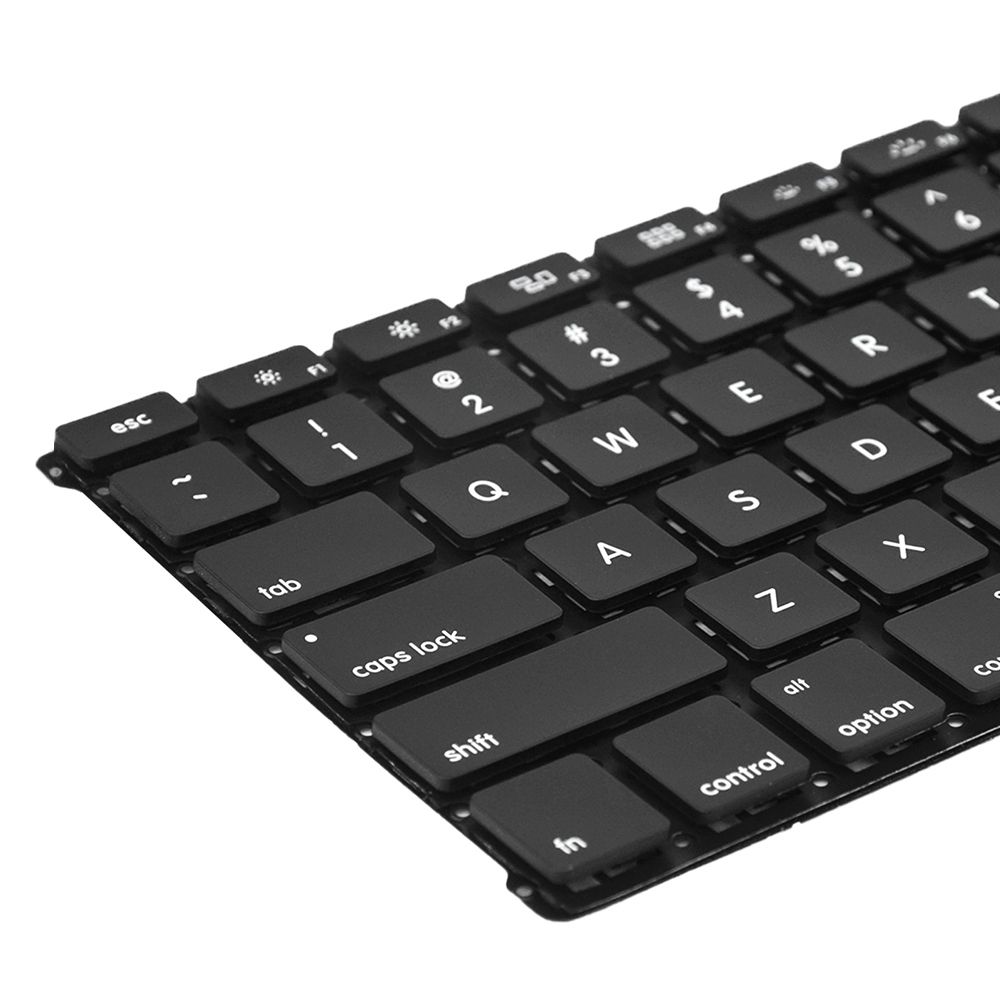 Teclado para Notebook Apple Macbook MC503LL/A-MC504, Inglês Internacional - US Preto, possui teclas confortáveis e 12 meses de garantia.