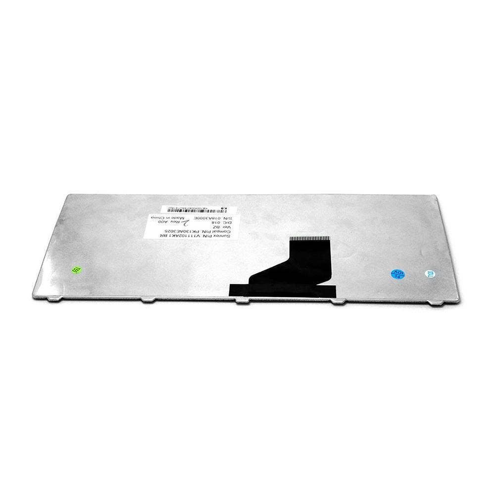 Teclado para Notebook Acer D255-2032, ABNT2 - F3 Bluetooth Preto, possui teclas confortáveis e 12 meses de garantia.
