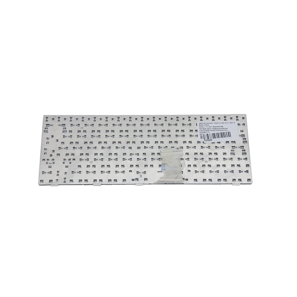 Teclado para Notebook Asus Eee Pc 1005HA, ABNT2 Preto, possui teclas confortáveis e 12 meses de garantia.