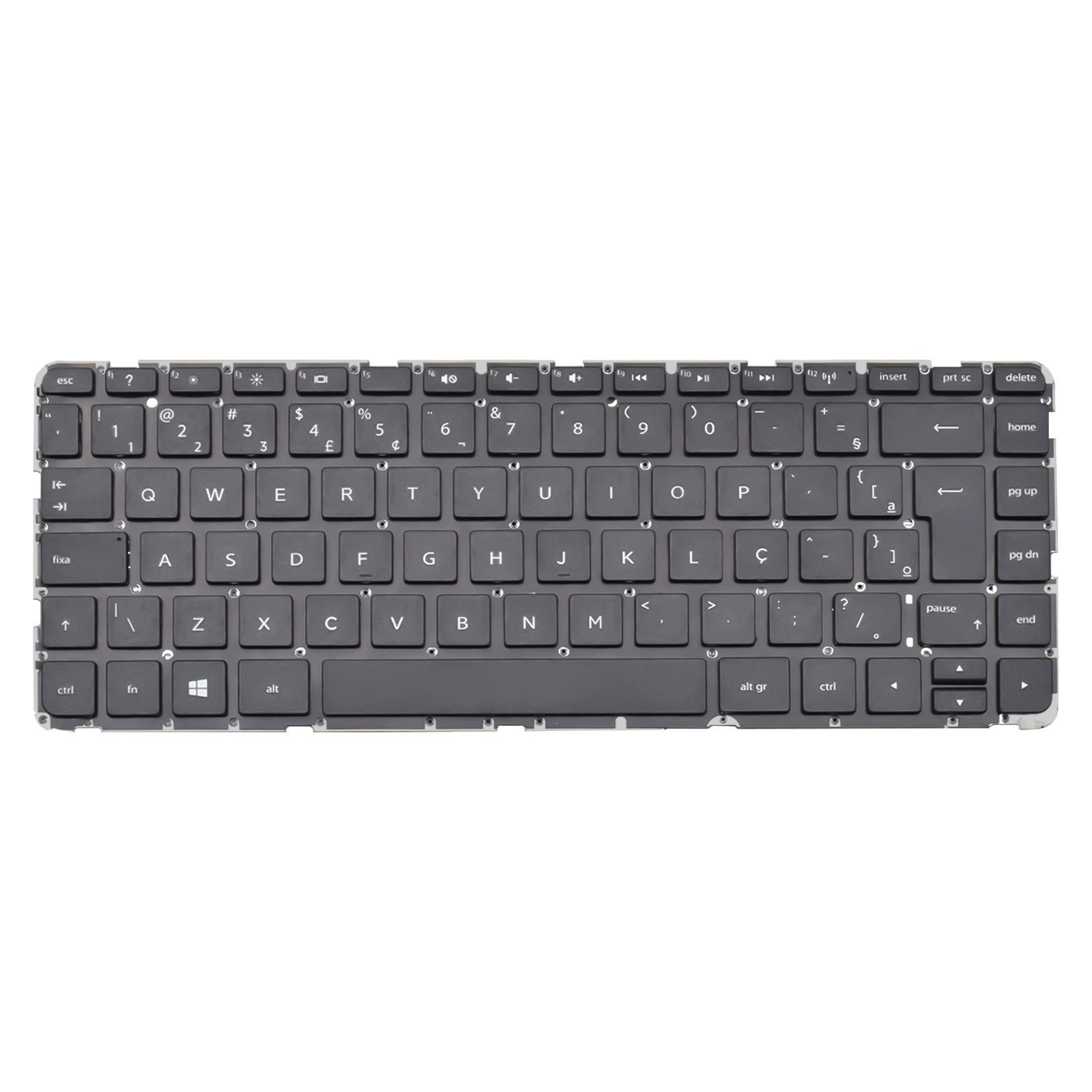 Teclado para Notebook Hp Pavilion TPN-C116, ABNT2 Preto, possui teclas confortáveis e 12 meses de garantia.