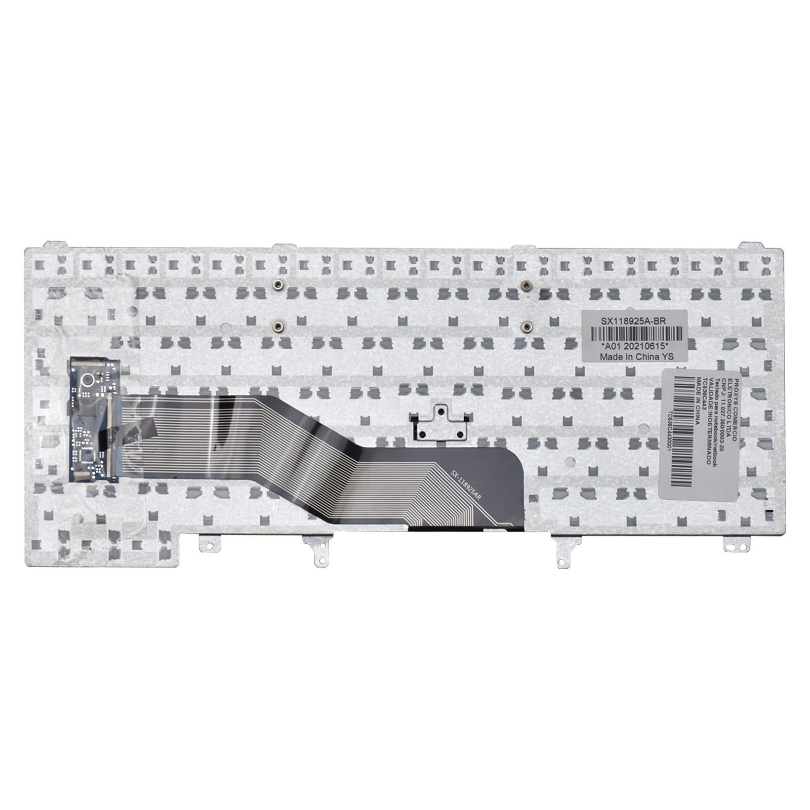 Teclado para Notebook Dell Latitude E6420-ATG, ABNT2 Preto, possui teclas confortáveis e 12 meses de garantia.