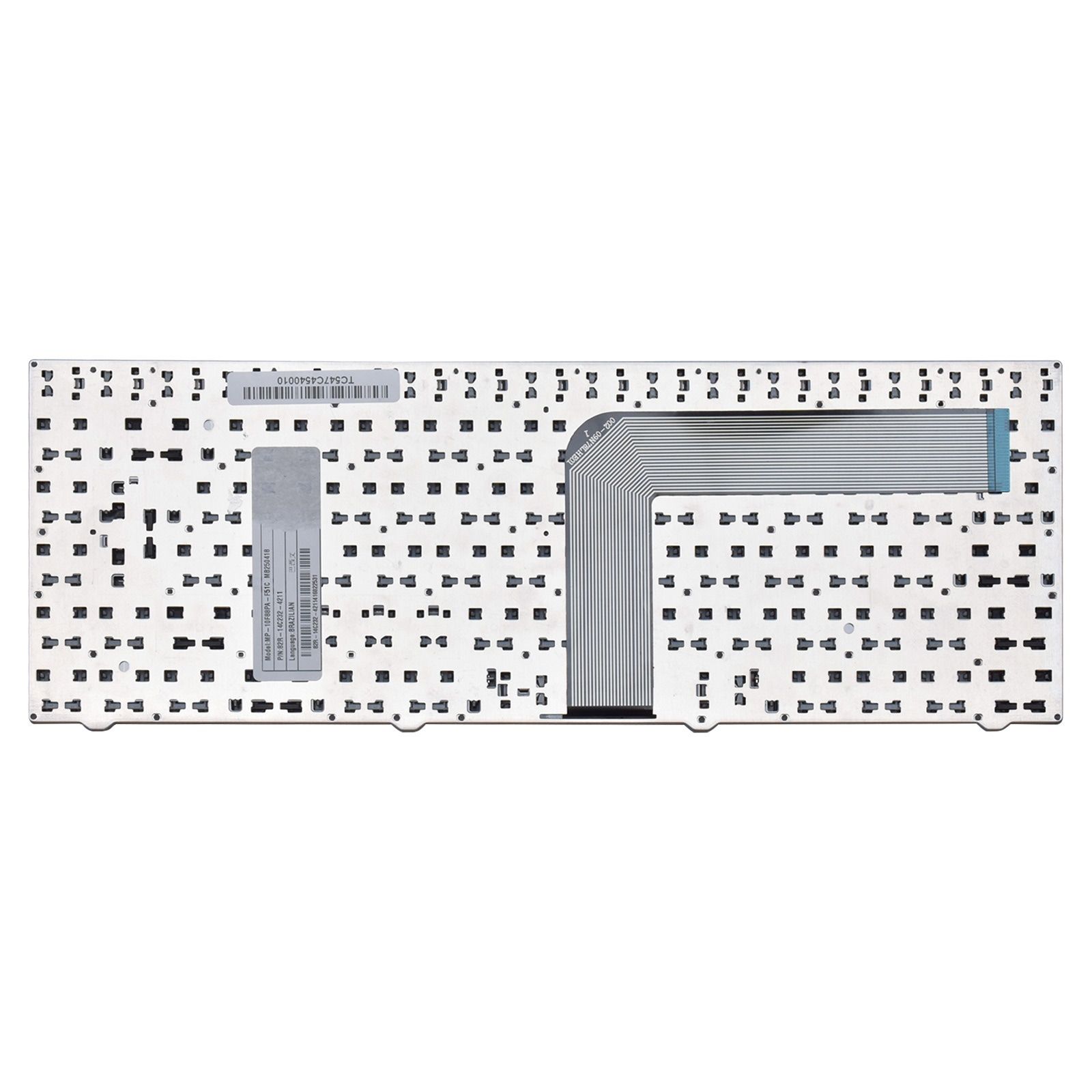 Teclado para Notebook Positivo Premium S5400, ABNT2 Preto, possui teclas confortáveis e 12 meses de garantia.