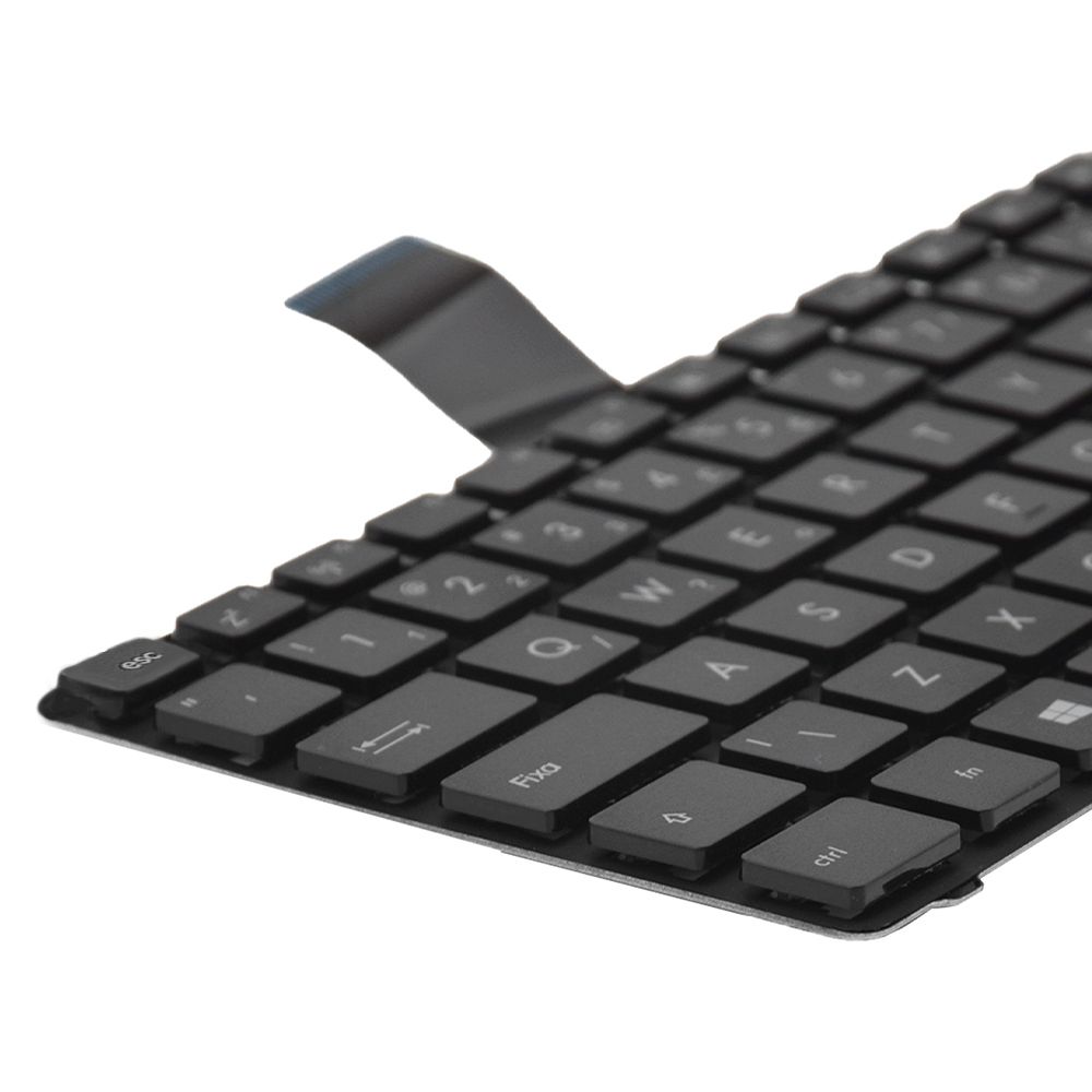Teclado para Notebook Asus K Series K45A-K45VM, ABNT2 Preto, possui teclas confortáveis e 12 meses de garantia.