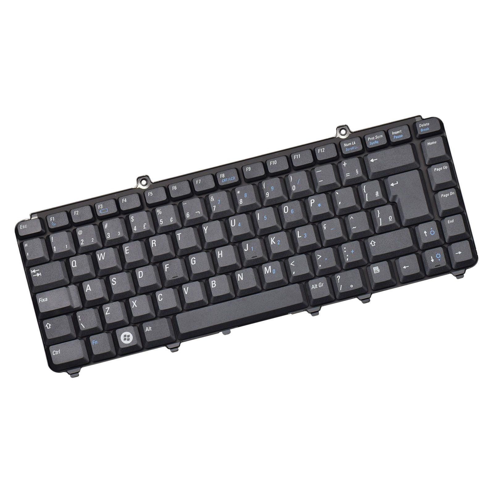 Teclado para Notebook Dell Part Number NSK-D930F, ABNT2 Preto, possui teclas confortáveis e 12 meses de garantia.