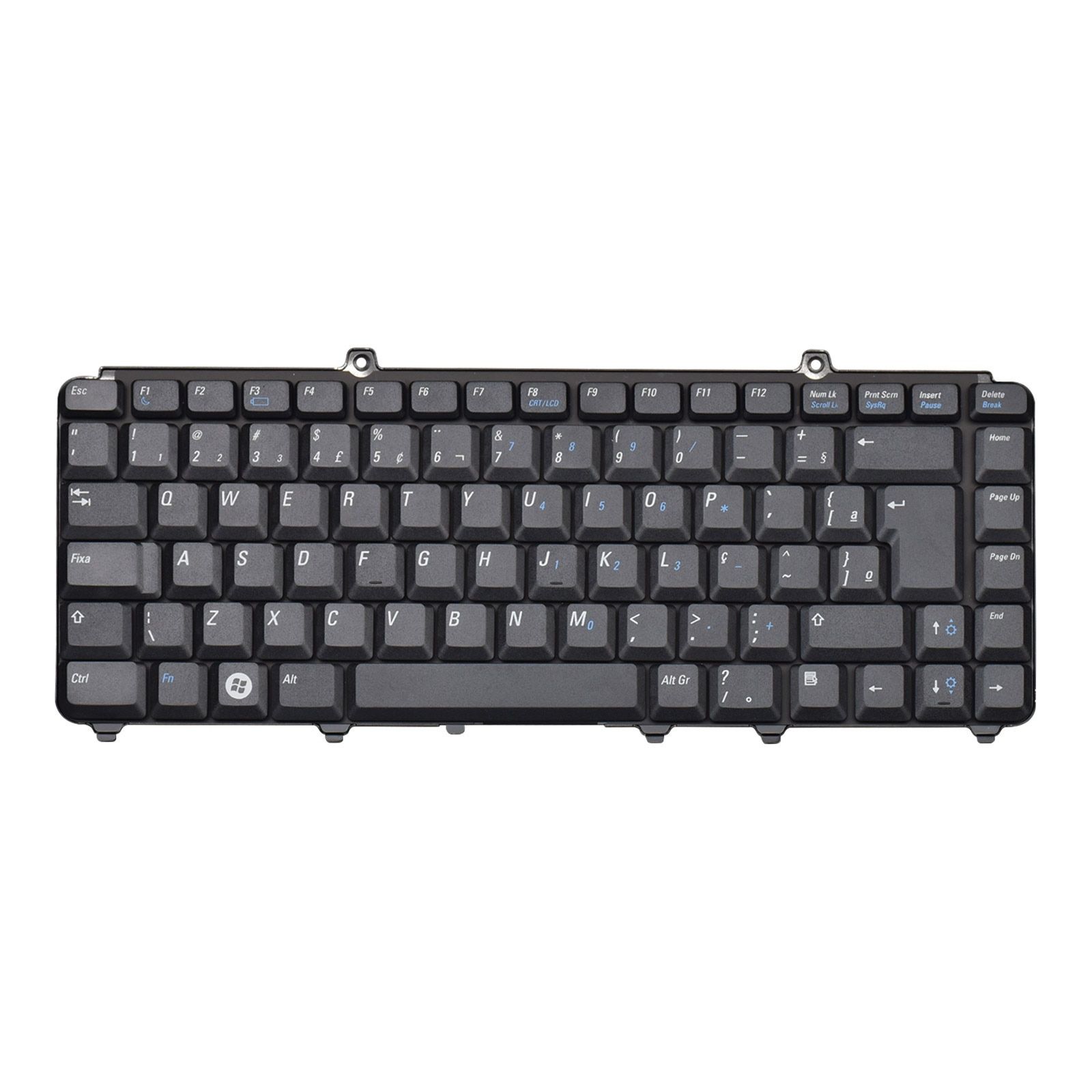 Teclado para Notebook Dell Part Number NSK-D9306, ABNT2 Preto, possui teclas confortáveis e 12 meses de garantia.