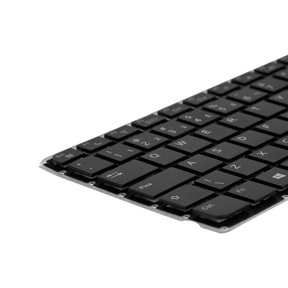 Teclado para Notebook Dell Inspiron P41G002, ABNT2 Preto, possui teclas confortáveis e 12 meses de garantia.