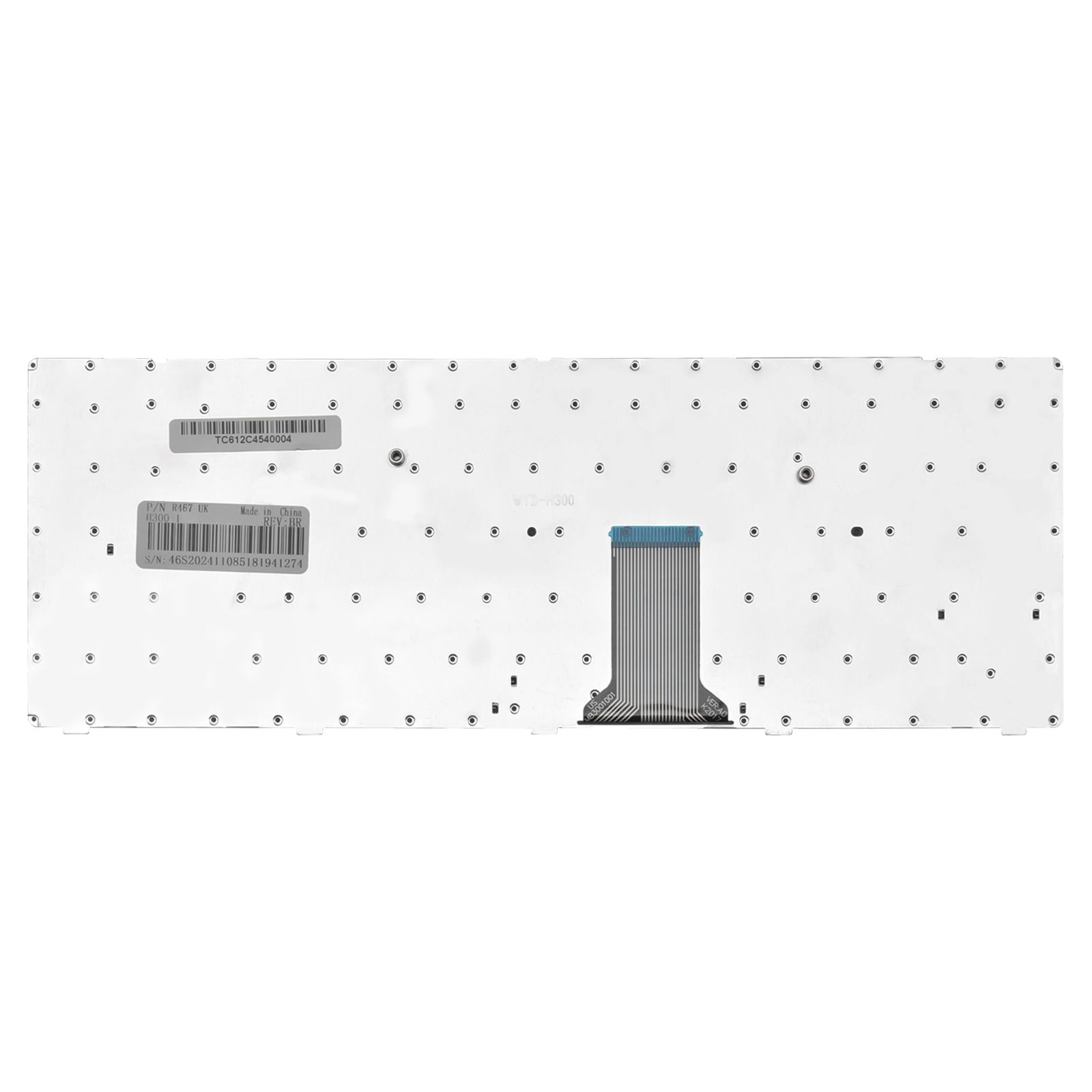 Teclado para Notebook Samsung R430, ABNT2 Preto, possui teclas confortáveis e 12 meses de garantia.