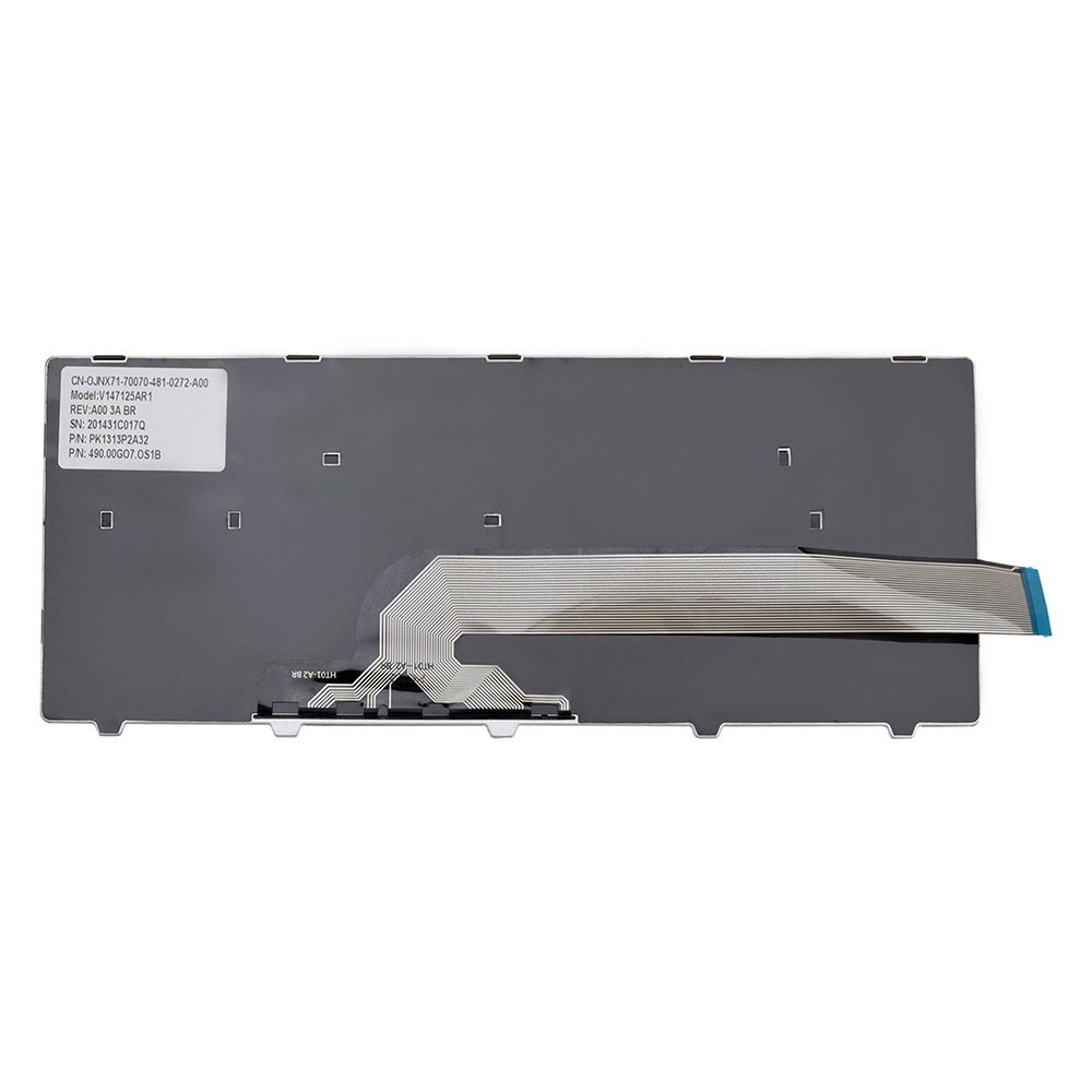 Teclado para Notebook Dell Inspiron 14-3443 NSK-LQ0BC, ABNT2 Preto, possui teclas confortáveis e 12 meses de garantia.