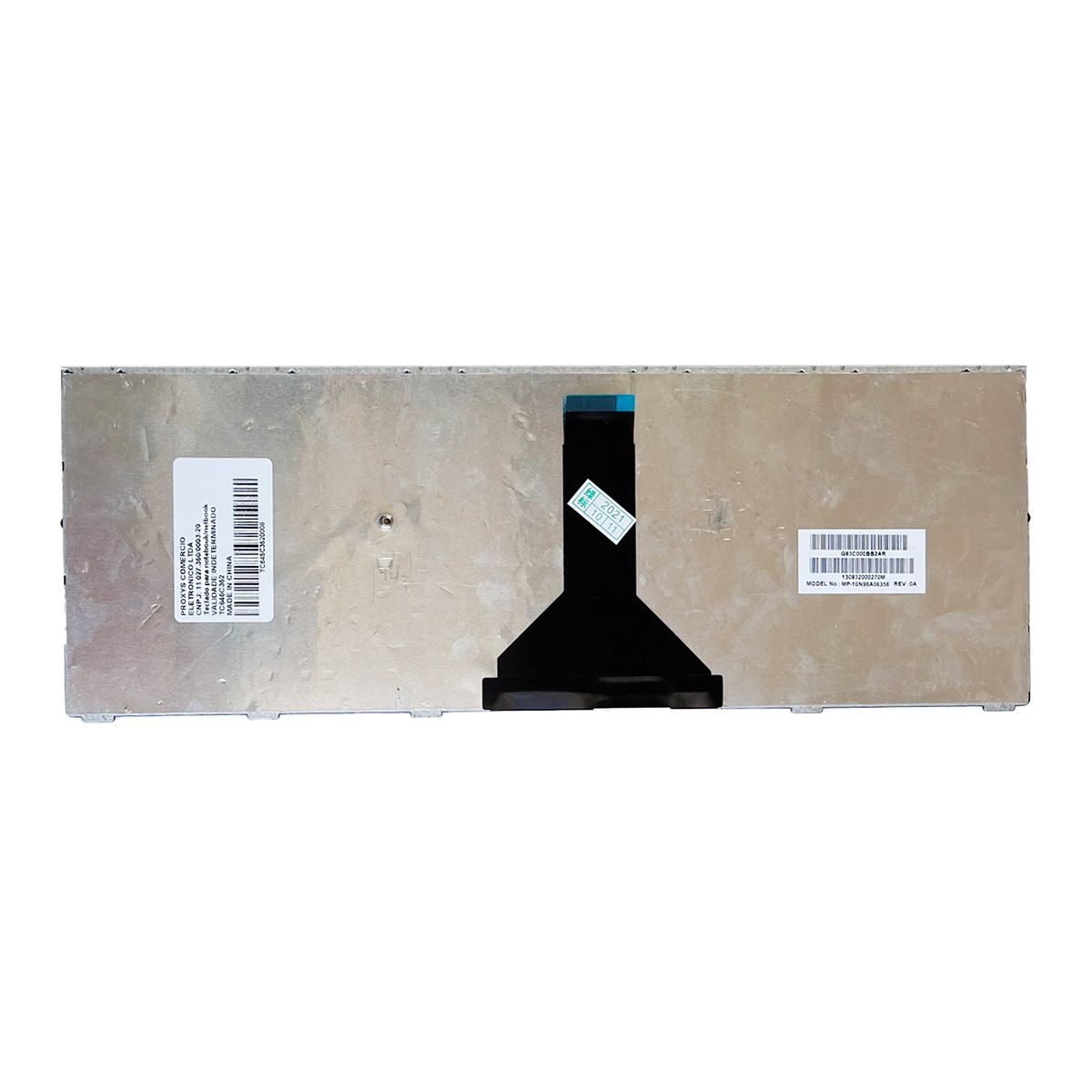 Teclado para Notebook Toshiba Tecra R940, ABNT2 Preto, possui teclas confortáveis e 12 meses de garantia.