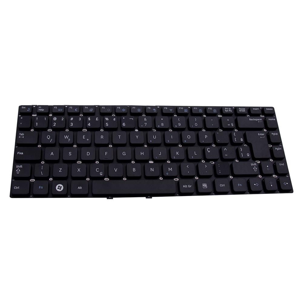 Teclado para Notebook Samsung SF410, ABNT2 Preto, possui teclas confortáveis e 12 meses de garantia.