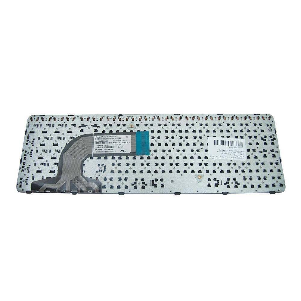 Teclado para Notebook Hp Pavilion G3, ABNT2 Preto, possui teclas confortáveis e 12 meses de garantia.