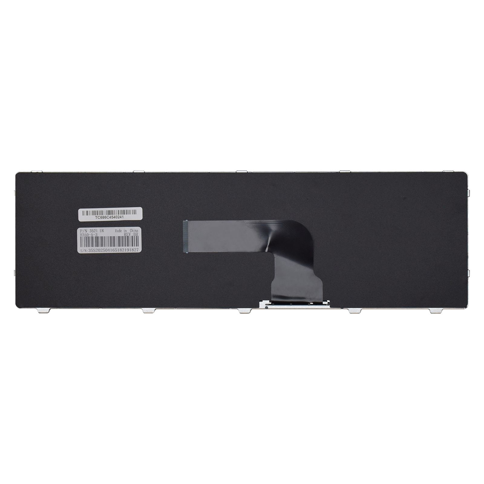 Teclado para Notebook Dell P28F, ABNT2 Preto, possui teclas confortáveis e 12 meses de garantia.
