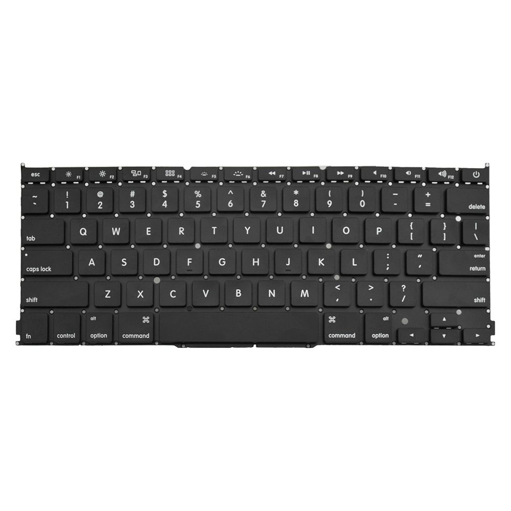 Teclado para Notebook Apple Macbook Pro ME864LL/A, Inglês Internacional - US Preto, possui teclas confortáveis e 12 meses de garantia.