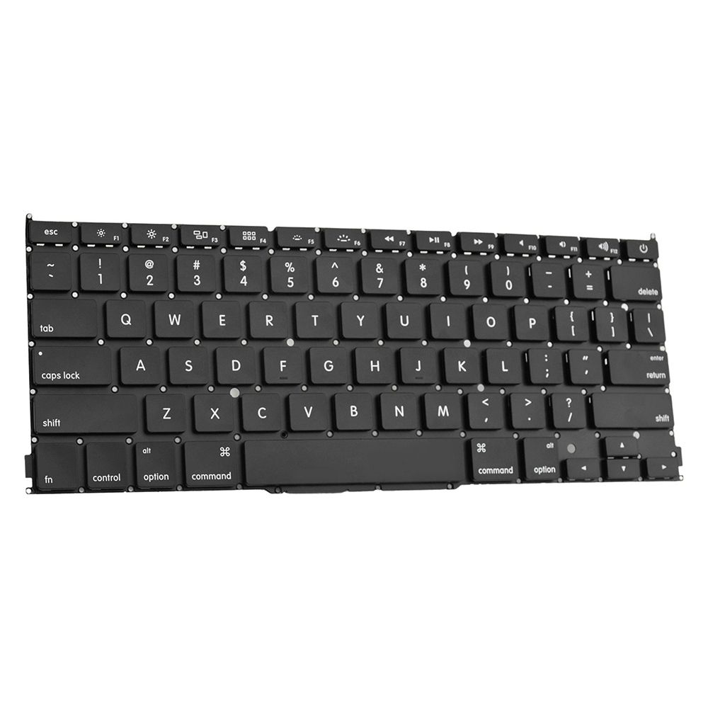 Teclado para Notebook Apple Macbook Pro ME864LL/A, Inglês Internacional - US Preto, possui teclas confortáveis e 12 meses de garantia.
