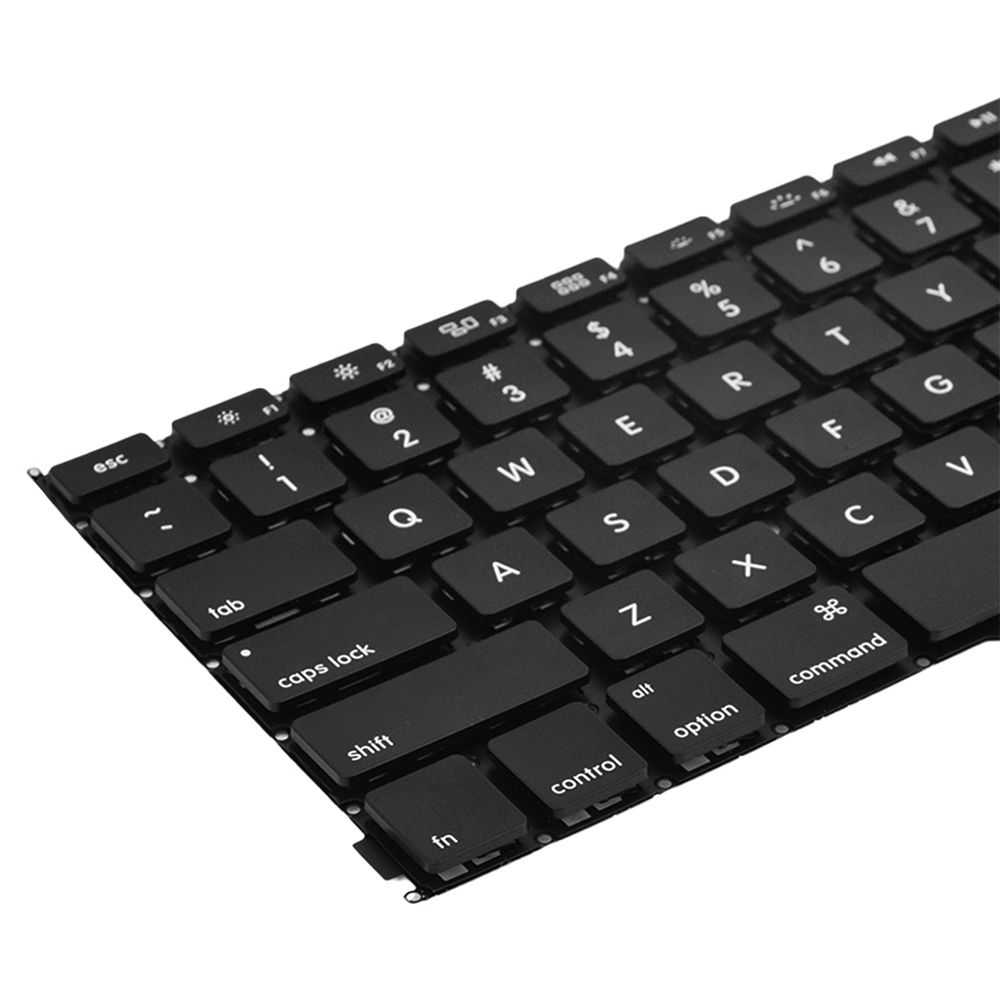 Teclado para Notebook Apple Macbook Pro ME864LL/A, Inglês Internacional - US Preto, possui teclas confortáveis e 12 meses de garantia.