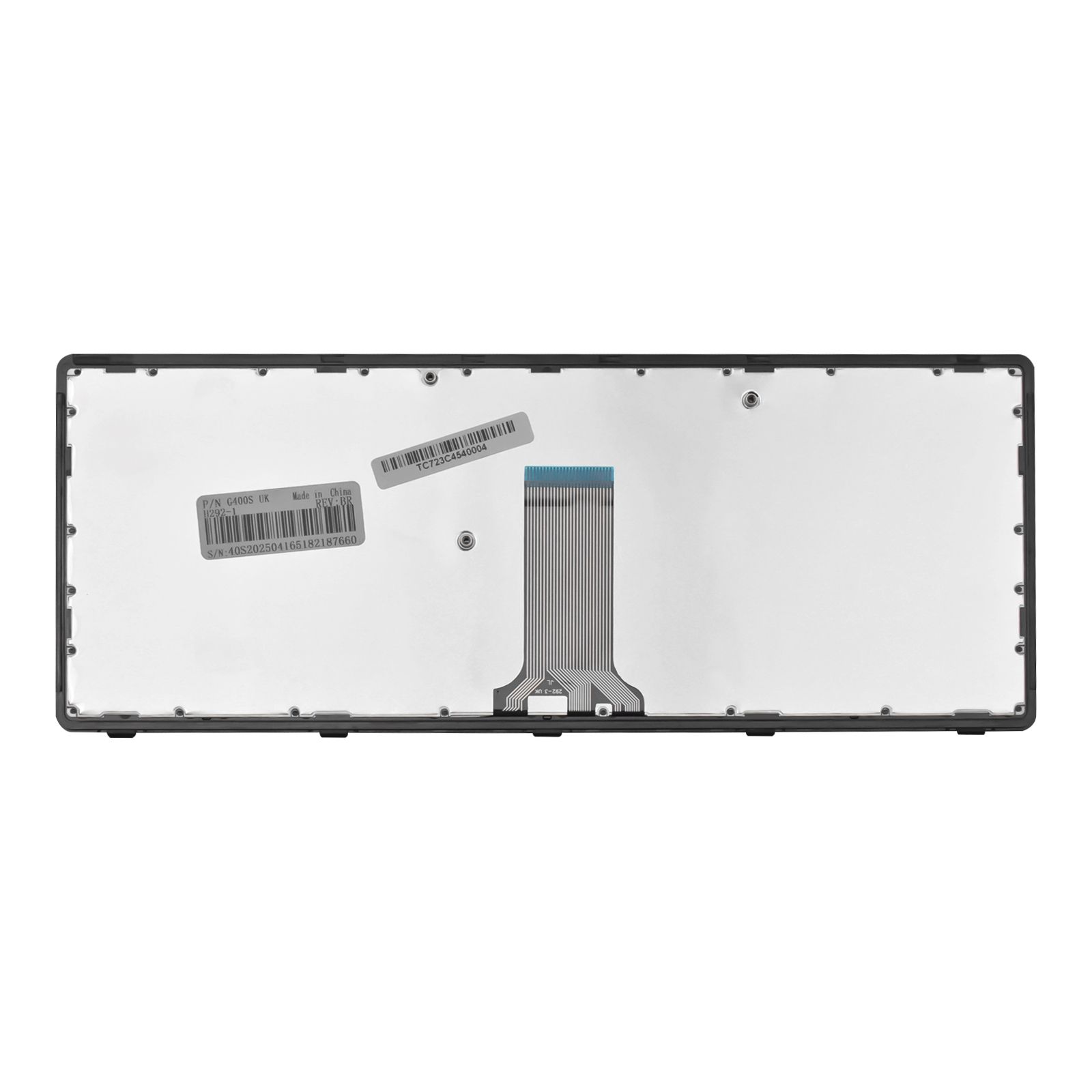 Teclado para Notebook Lenovo Part Number 25211160, ABNT2 Preto, possui teclas confortáveis e 12 meses de garantia.
