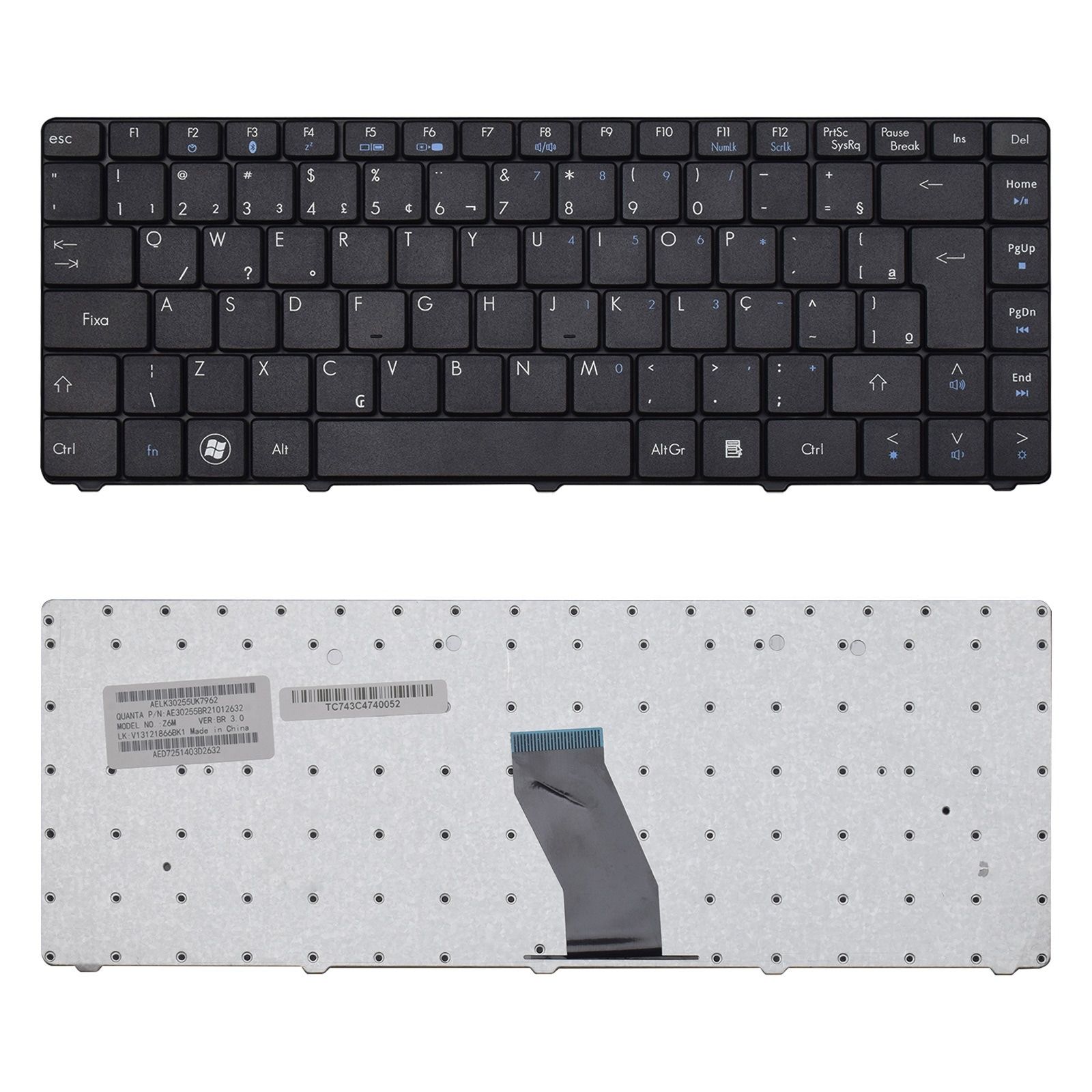 Teclado para Notebook Gateway Nv Series NV49C