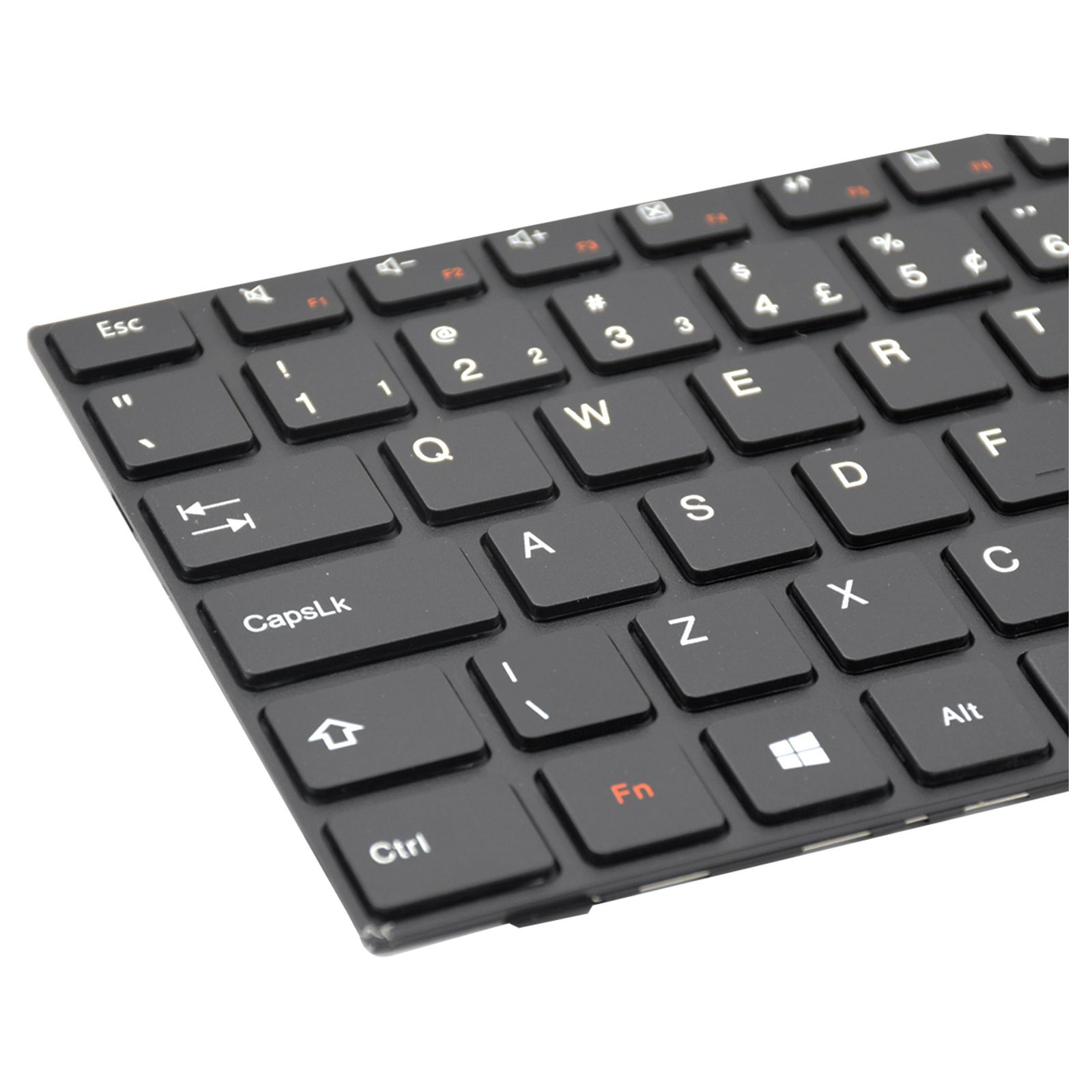 Teclado para Notebook Lenovo Part Number 5N20J30758, ABNT2 Preto, possui teclas confortáveis e 12 meses de garantia.