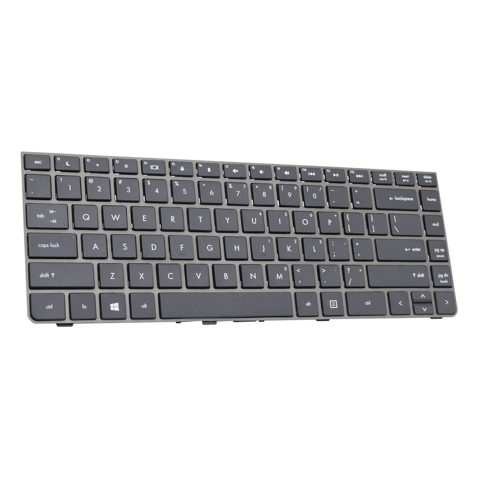 Teclado para Notebook HP ProBook 4436S, Inglês Internacional - US Preto, possui teclas confortáveis e 12 meses de garantia.