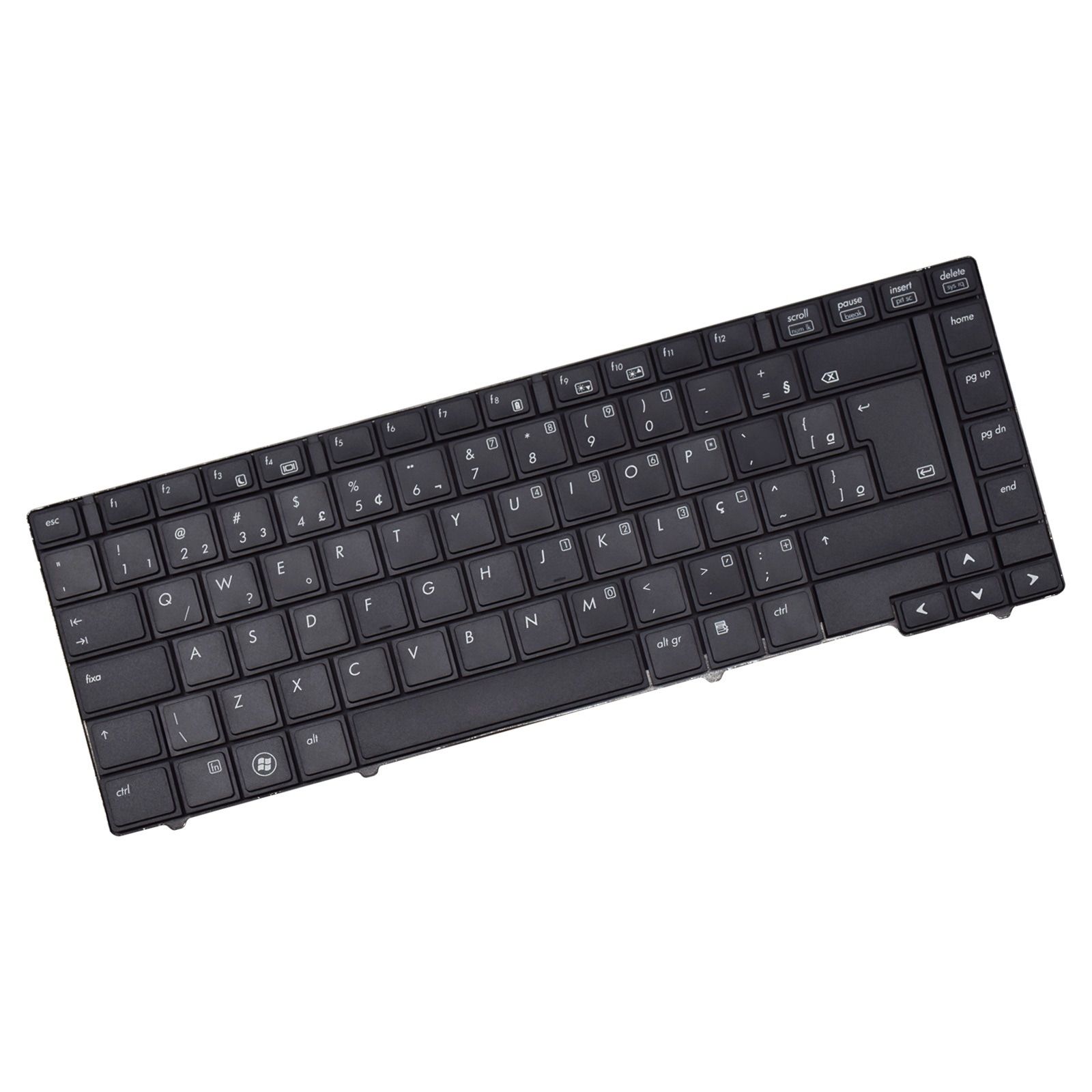 Teclado para Notebook HP ProBook 6450B, ABNT2 Preto, possui teclas confortáveis e 12 meses de garantia.