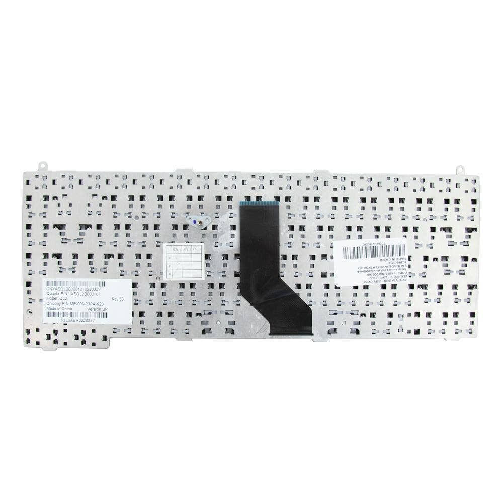 Teclado para Notebook Lg R460-L, ABNT2 - Enter Pequeno Preto, possui teclas confortáveis e 12 meses de garantia.