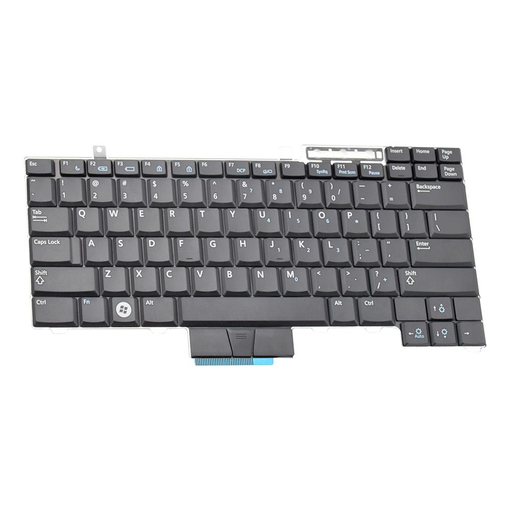 Teclado para Notebook Dell Latitude E4300, Inglês Internacional - US Preto, possui teclas confortáveis e 12 meses de garantia.