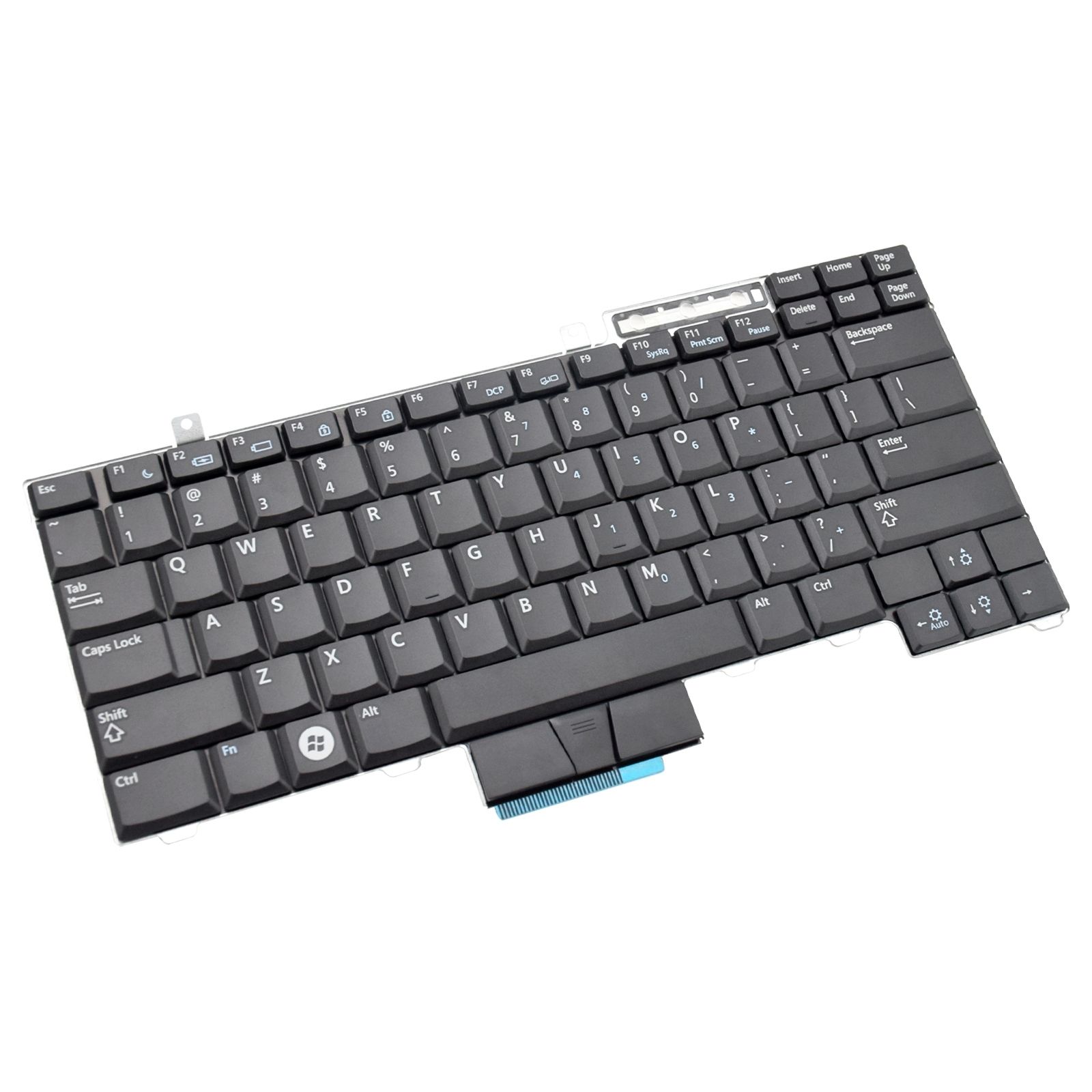 Teclado para Notebook Dell Latitude E5410, Inglês Internacional - US Preto, possui teclas confortáveis e 12 meses de garantia.