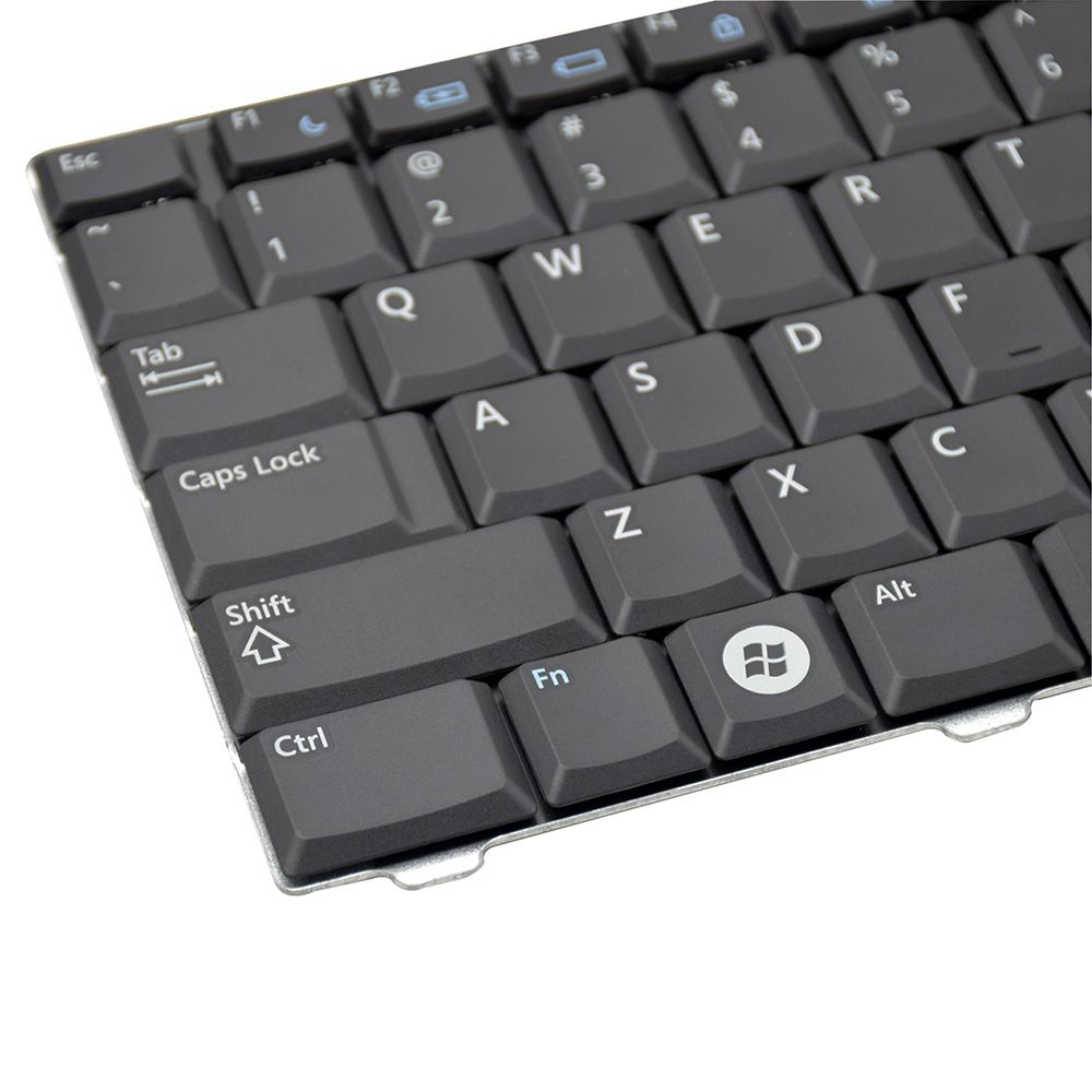 Teclado para Notebook Dell Latitude E4300, Inglês Internacional - US Preto, possui teclas confortáveis e 12 meses de garantia.
