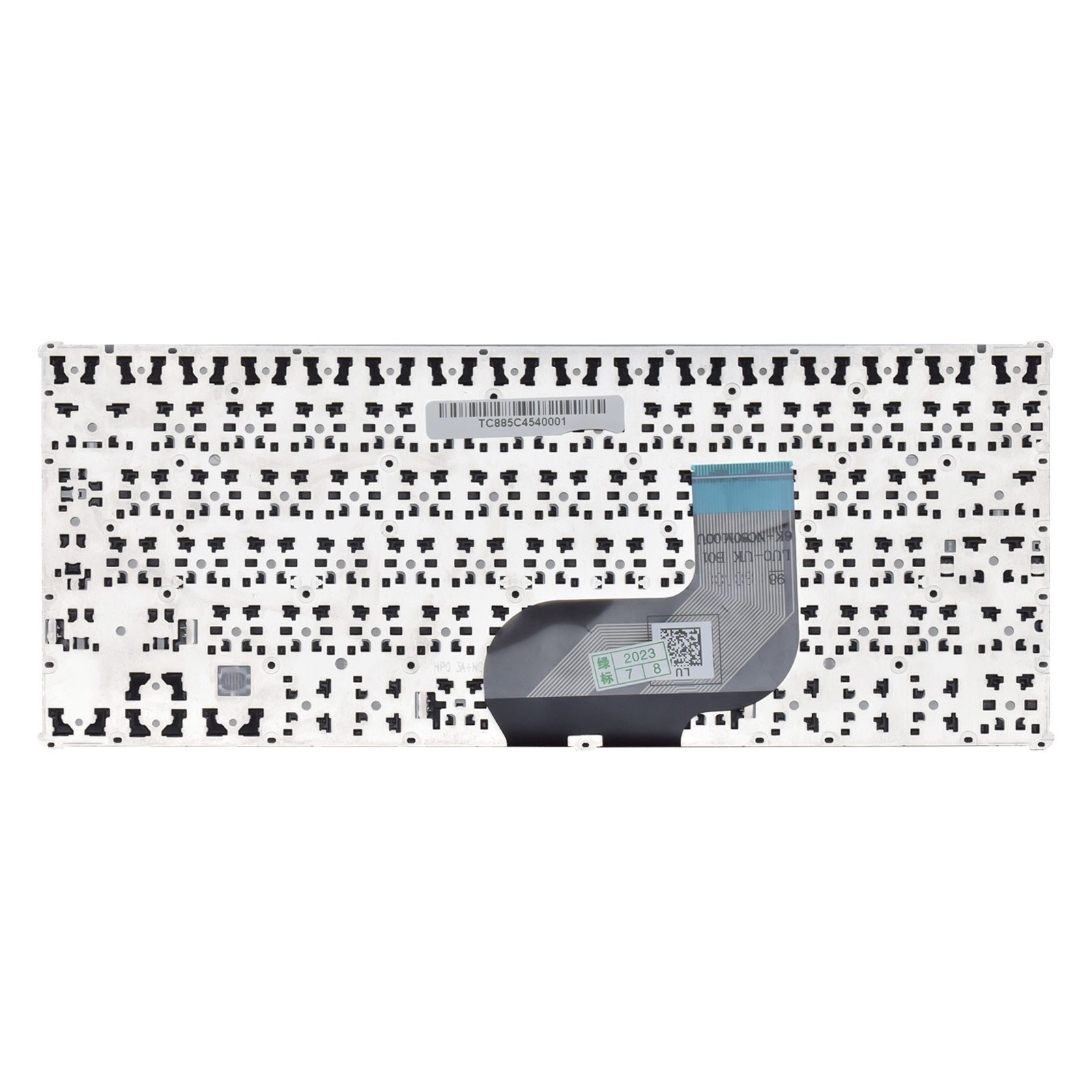 Teclado para Notebook Dell Inspiron I11-3168, ABNT2 Preto, possui teclas confortáveis e 12 meses de garantia.