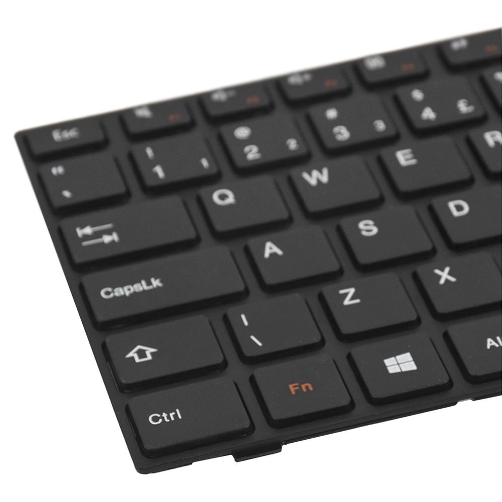 Teclado para Notebook Lenovo Ideapad 100-15IBY, ABNT2 Preto, possui teclas confortáveis e 12 meses de garantia.